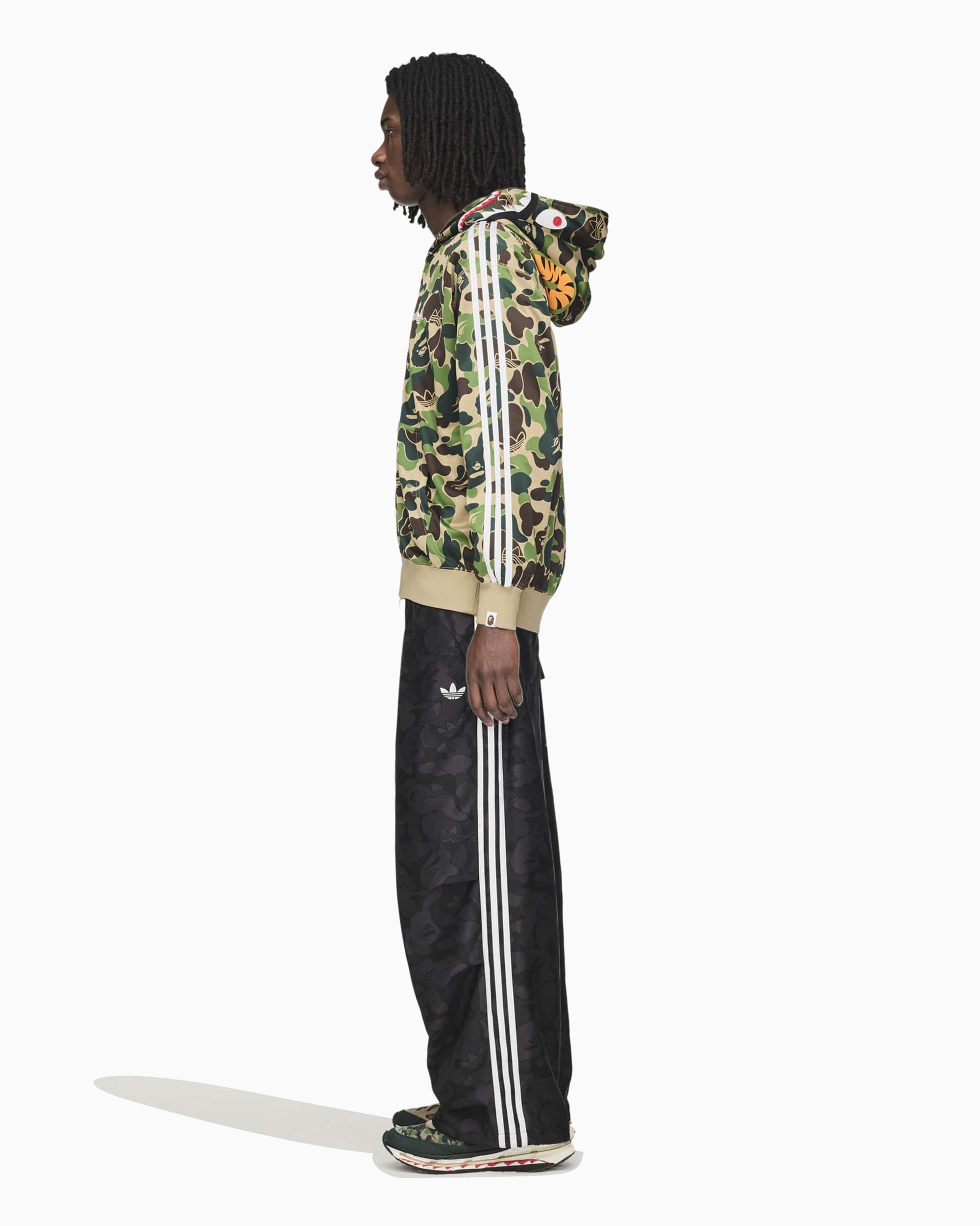 Sweatshirts adidas Originals x BAPE Shark Graphic Relaxed Men's Zip-Up Sweatshirt - KF4916
