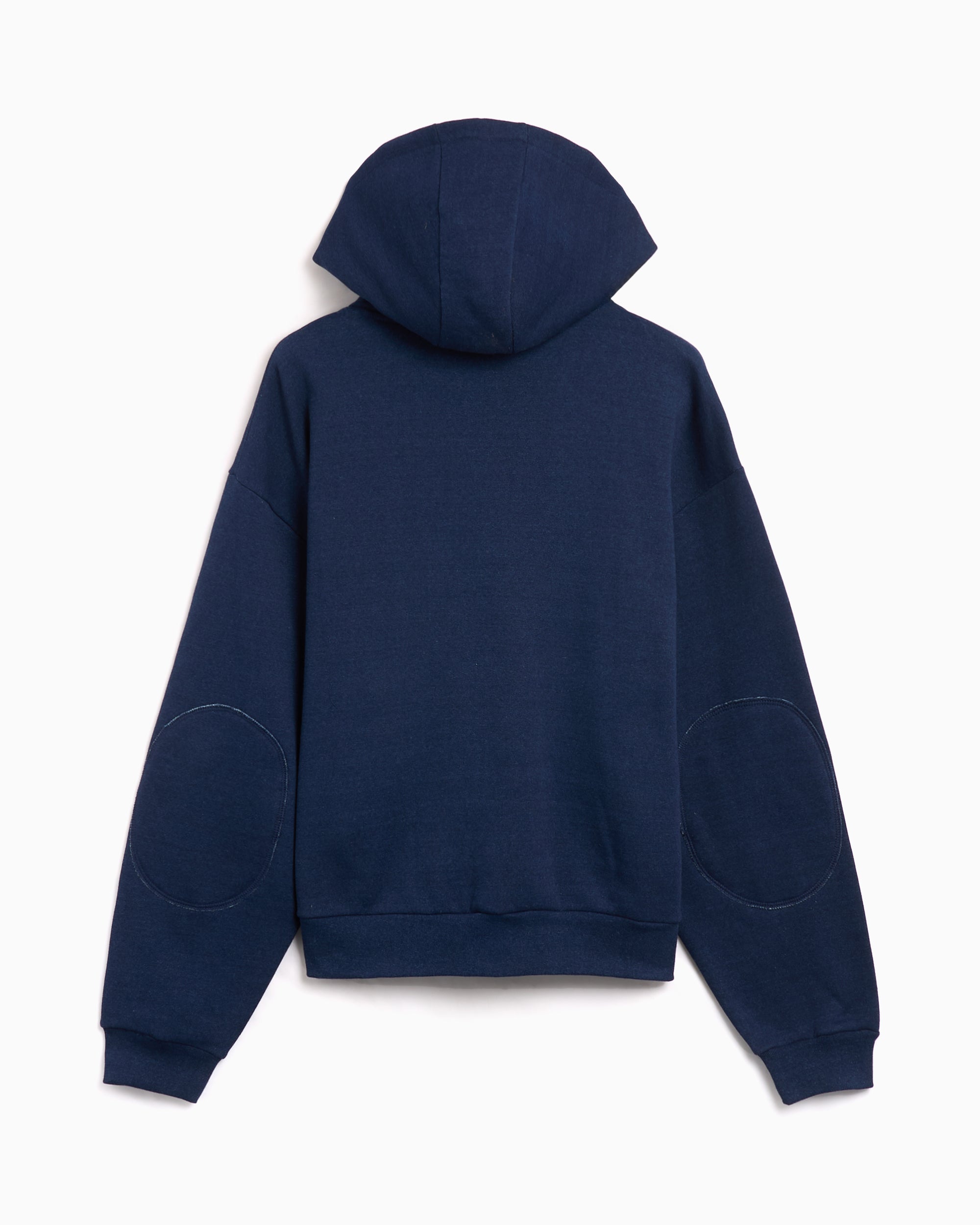 Sweatshirts Brain Dead Padded Elbow Men's Zip Up Hoodie Men's Zip-Up Sweatshirt - F24T09003924-INDIGO