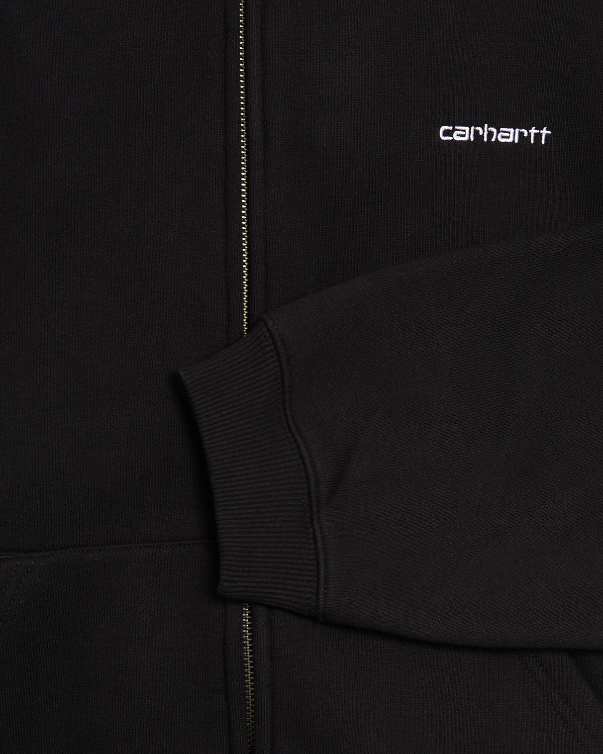 Sweatshirts Carhartt WIP Ebbert Logo Relaxed Men's Zip-Up Sweatshirt - I037114-0D2XX