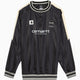 Felpa a righe Carhartt WIP x F.C. Real Bristol Warm Up Unisex
