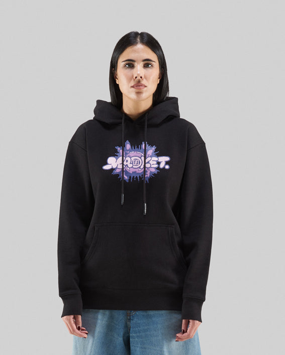 Sweatshirts FOOTDISTRICT x MARKET Worldwide Unisex Hoodie - 397000591-BLACK