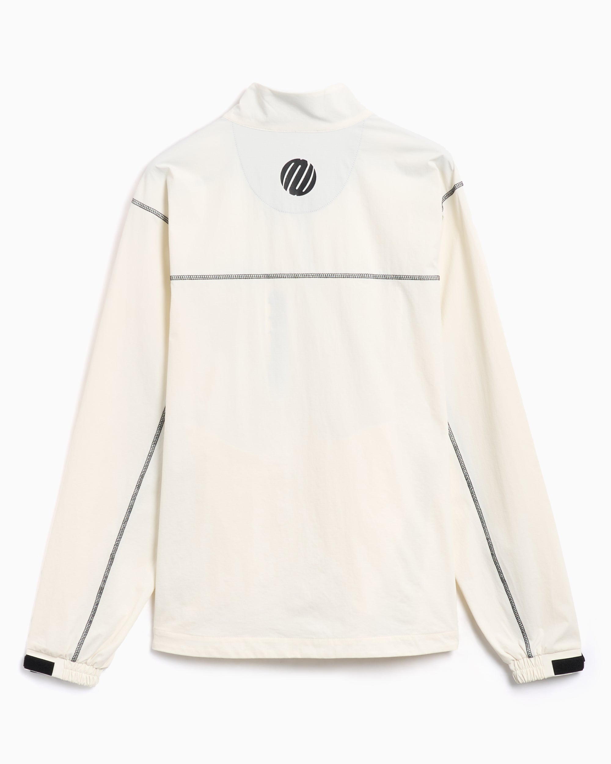 Sweatshirts Metalwood Studio Men's 1/4 Zip Sweatshirt Men's Half Zip Sweatshirt - MWS24-05-102-WHT
