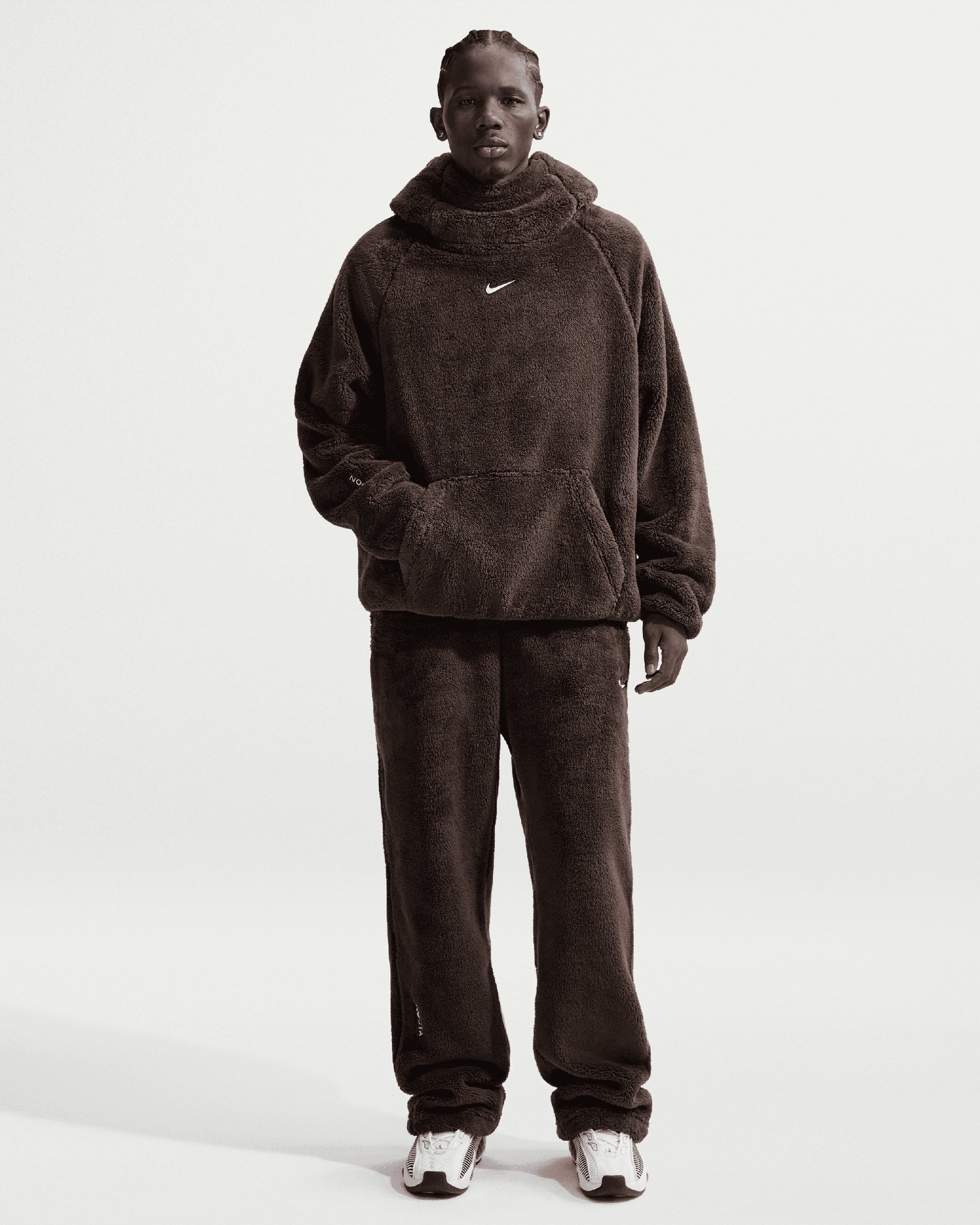 Sweatshirts Nike x Drake NOCTA CS Fleece Logo Oversize Men's Hoodie - IB0258-237