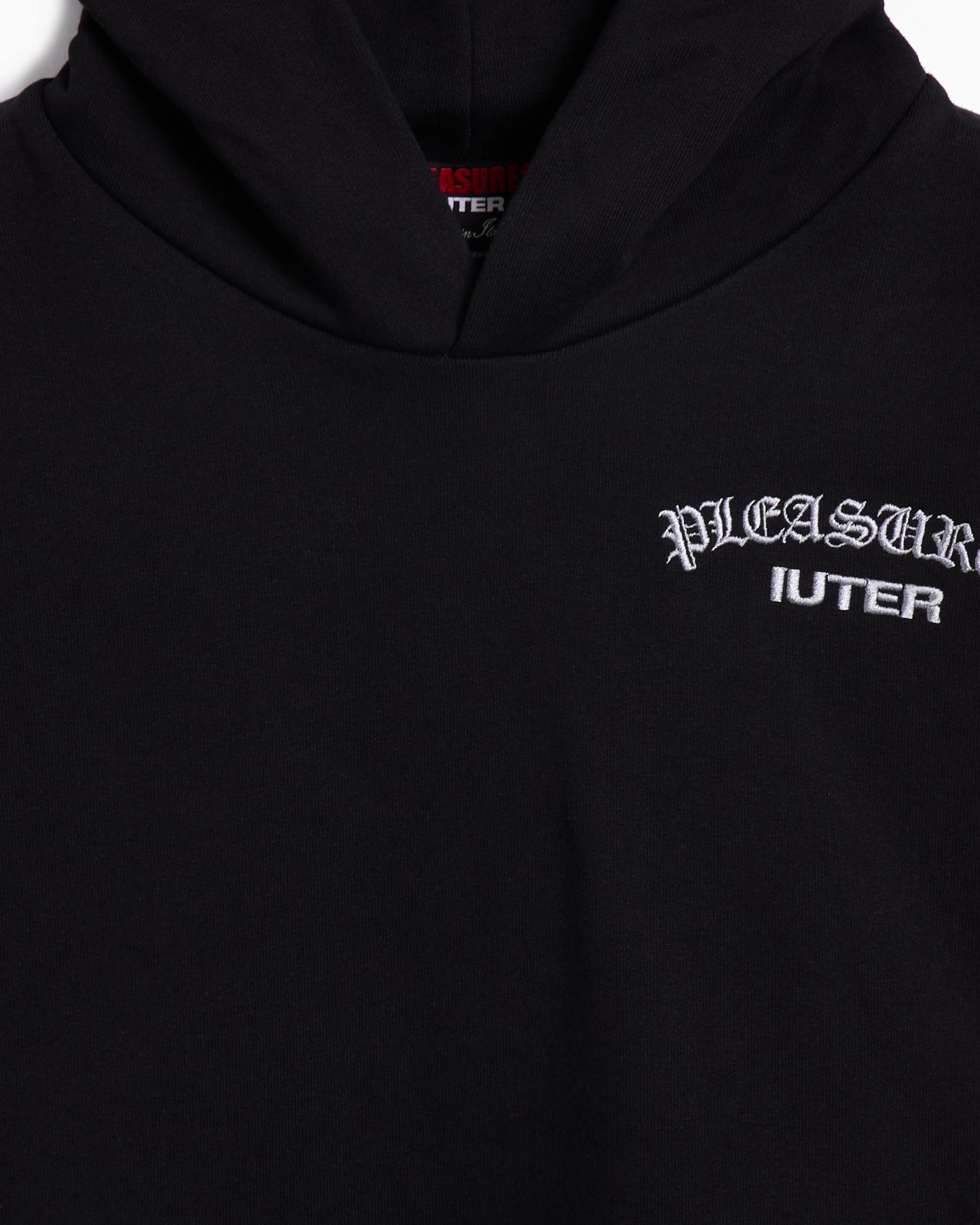 Sweatshirts Pleasures Andrea Men's Hoodie Men's Hoodie - P24IU005-BLACK