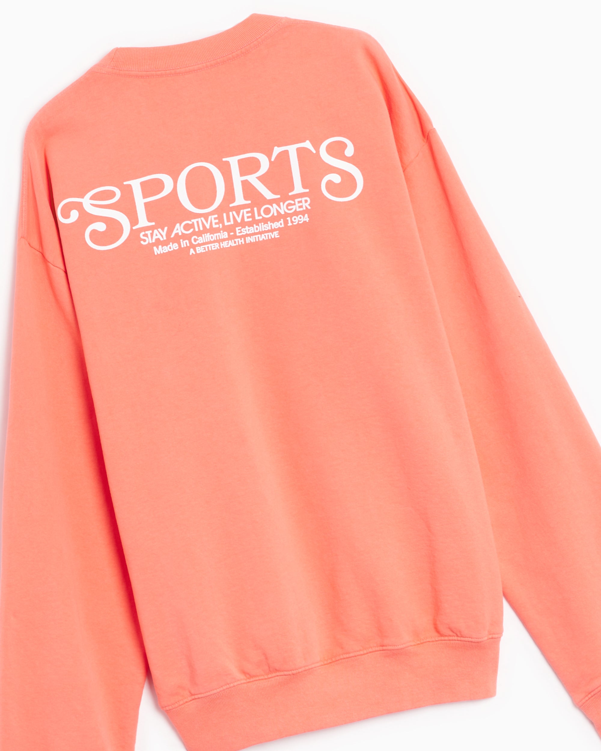 Sweatshirts Sporty & Rich Bardot Sports Unisex Sweatshirt Unisex Sweatshirt - CR851ST