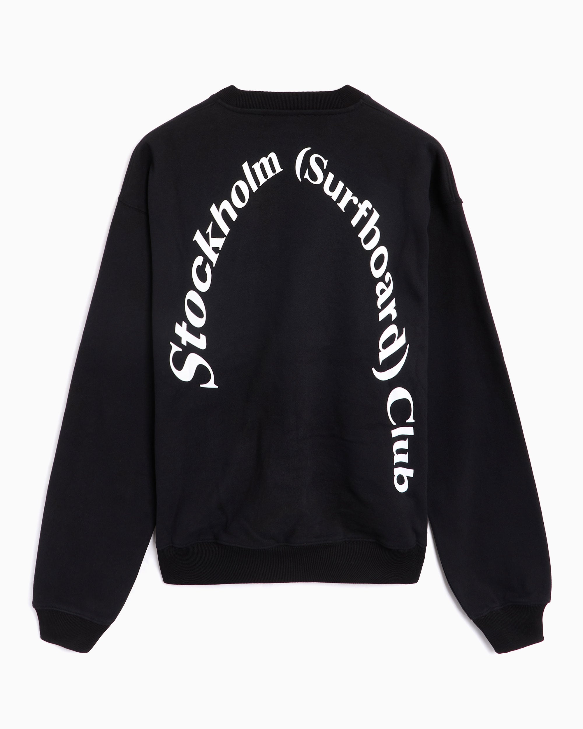 Sweatshirts Stockholm (Surfboard) Club Regular Men's Sweatshirt​ Relaxed Men's Sweatshirt - U1000151-Black