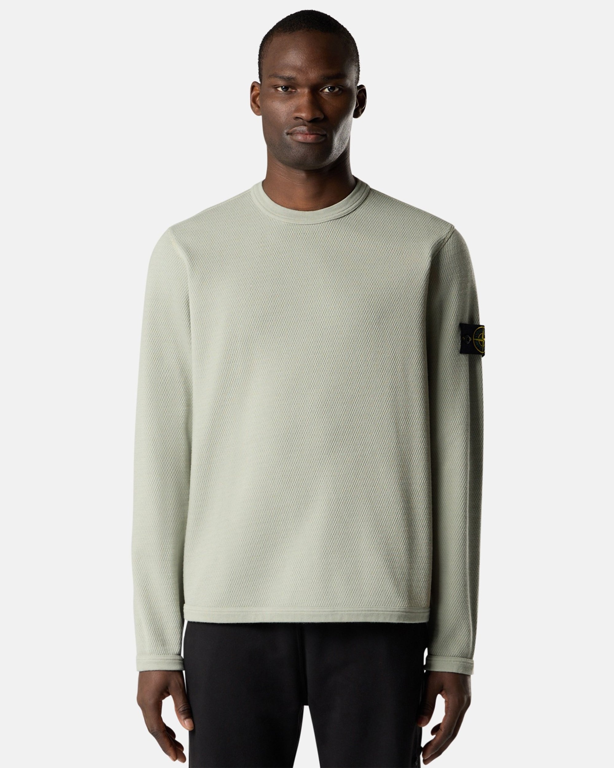 Sweatshirts Stone Island Mesh Stitch Men's Sweatshirt - L1S156100011-V0055