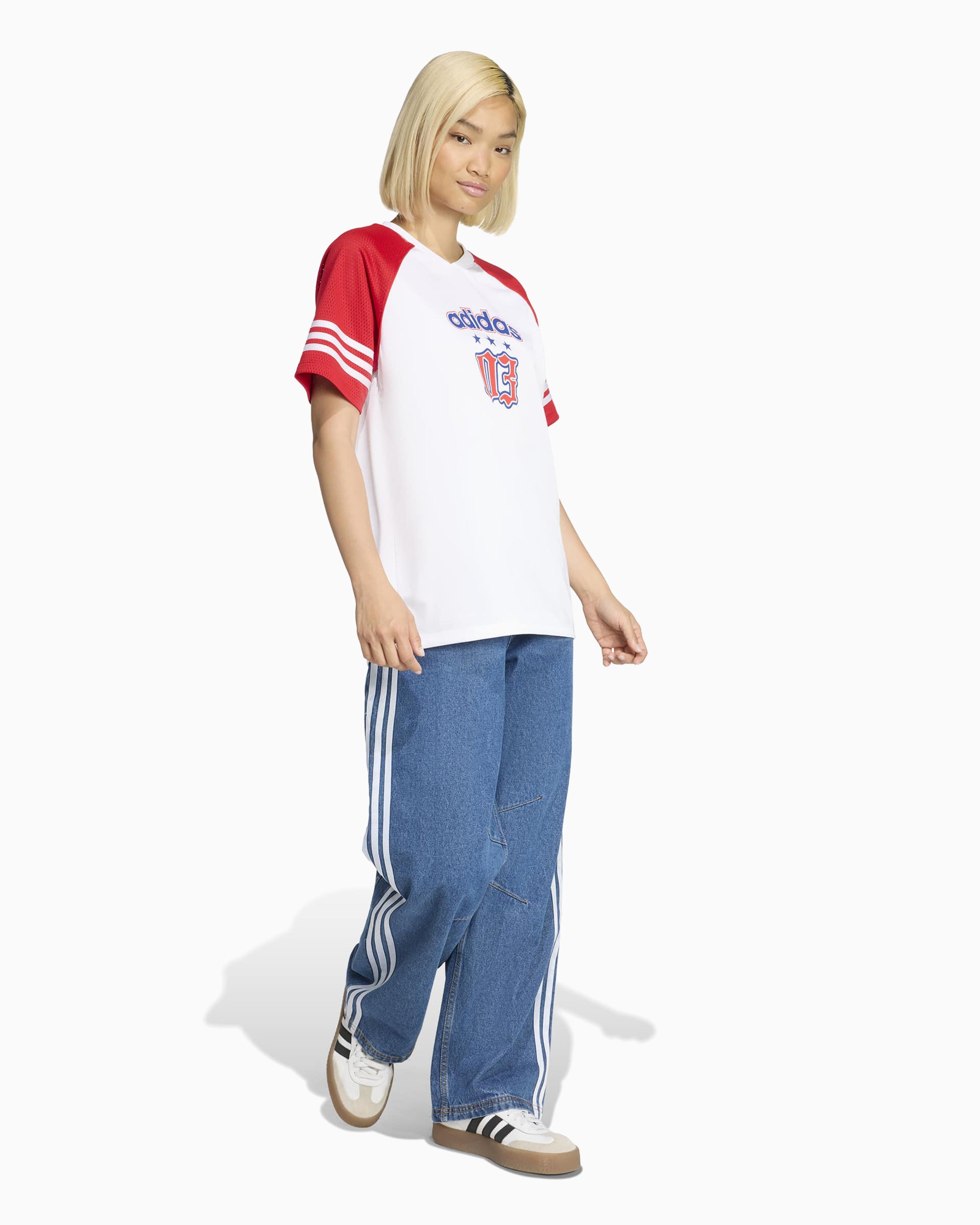 T-Shirts adidas Originals BB Relaxed Women's Jersey T-Shirt - KC6287