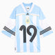 Jersey T-Shirt con logo Relaxed a mezza manica adidas Originals Bringback Remixed "Argentina" per uomo