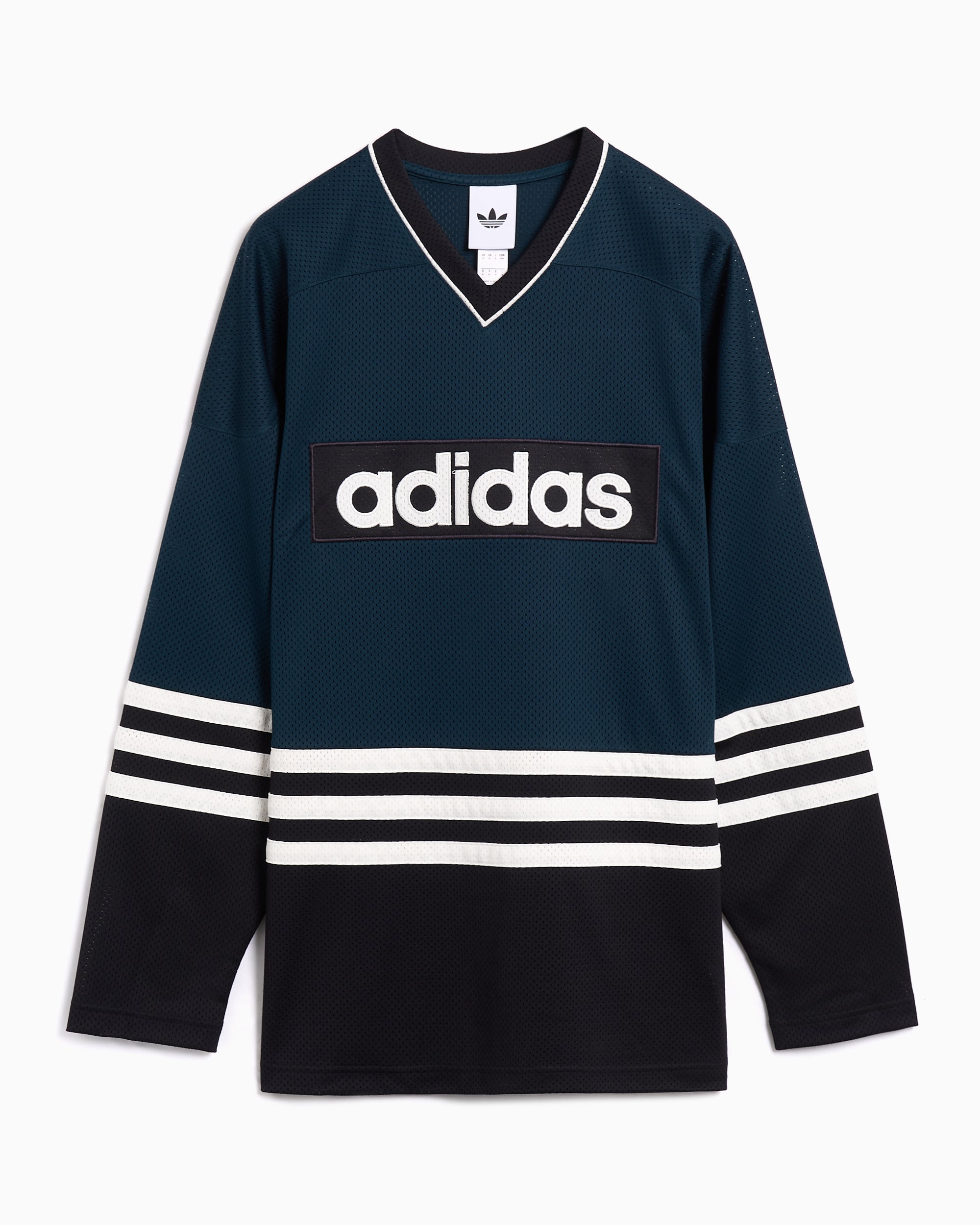 T-Shirts adidas Originals Hockey Long-Sleeved Relaxed Men's Jersey T-Shirt - JV8467