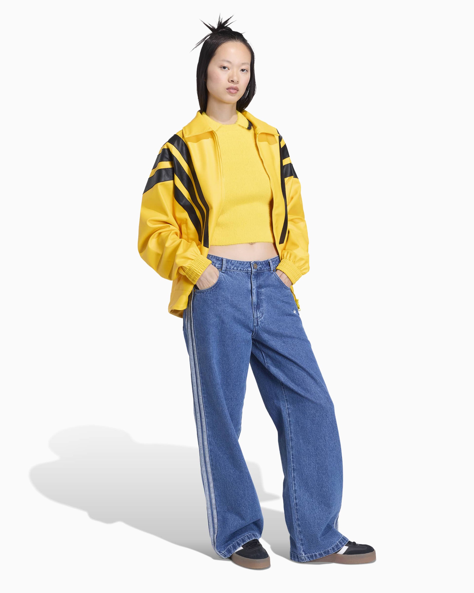 T-Shirts adidas Originals Knitted Cali Slim Women's T-Shirt - KC6533