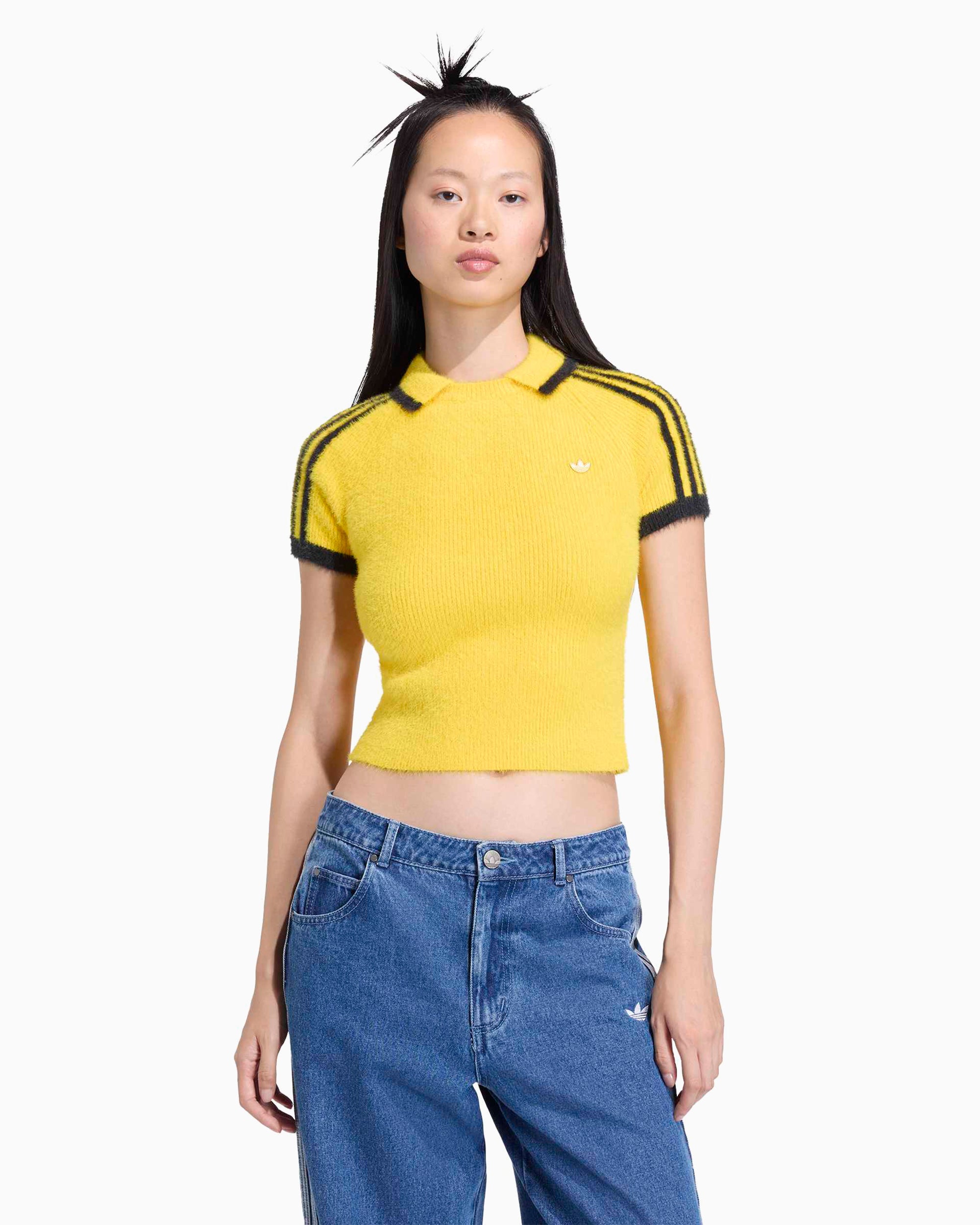 T-Shirts adidas Originals Knitted Cali Slim Women's T-Shirt - KC6533
