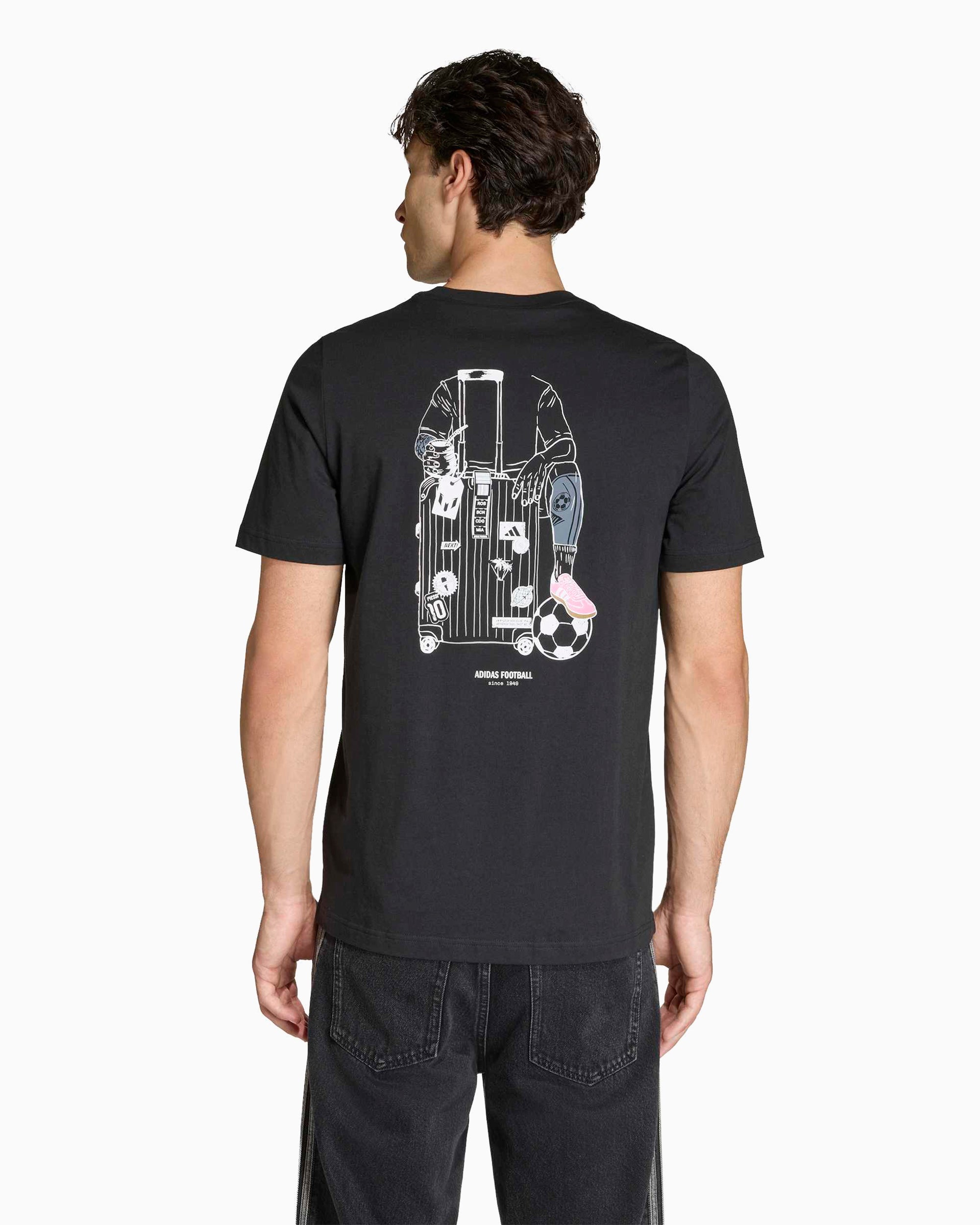 T-Shirts adidas Originals Messi Fun Graphic Men's T-Shirt - KB9489