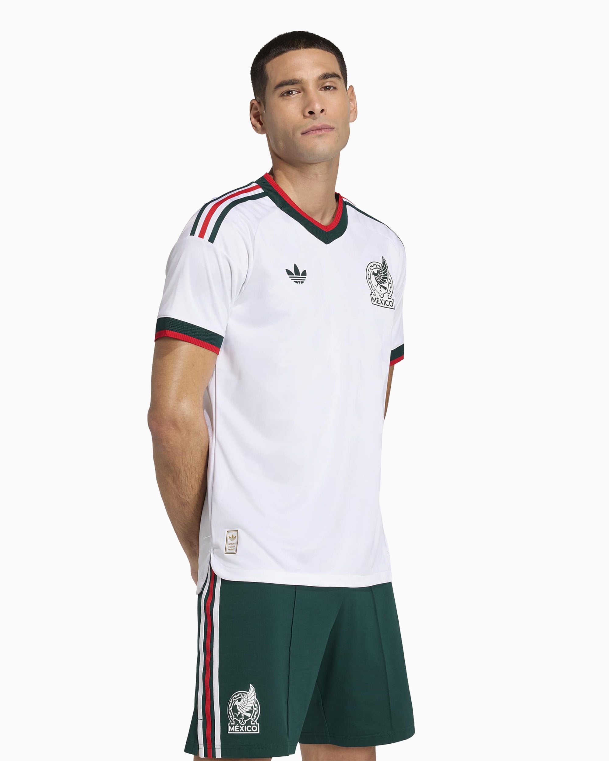 T-Shirts adidas Originals Mexico Football Visitor 2026 Men's Jersey T-Shirt - JY5539
