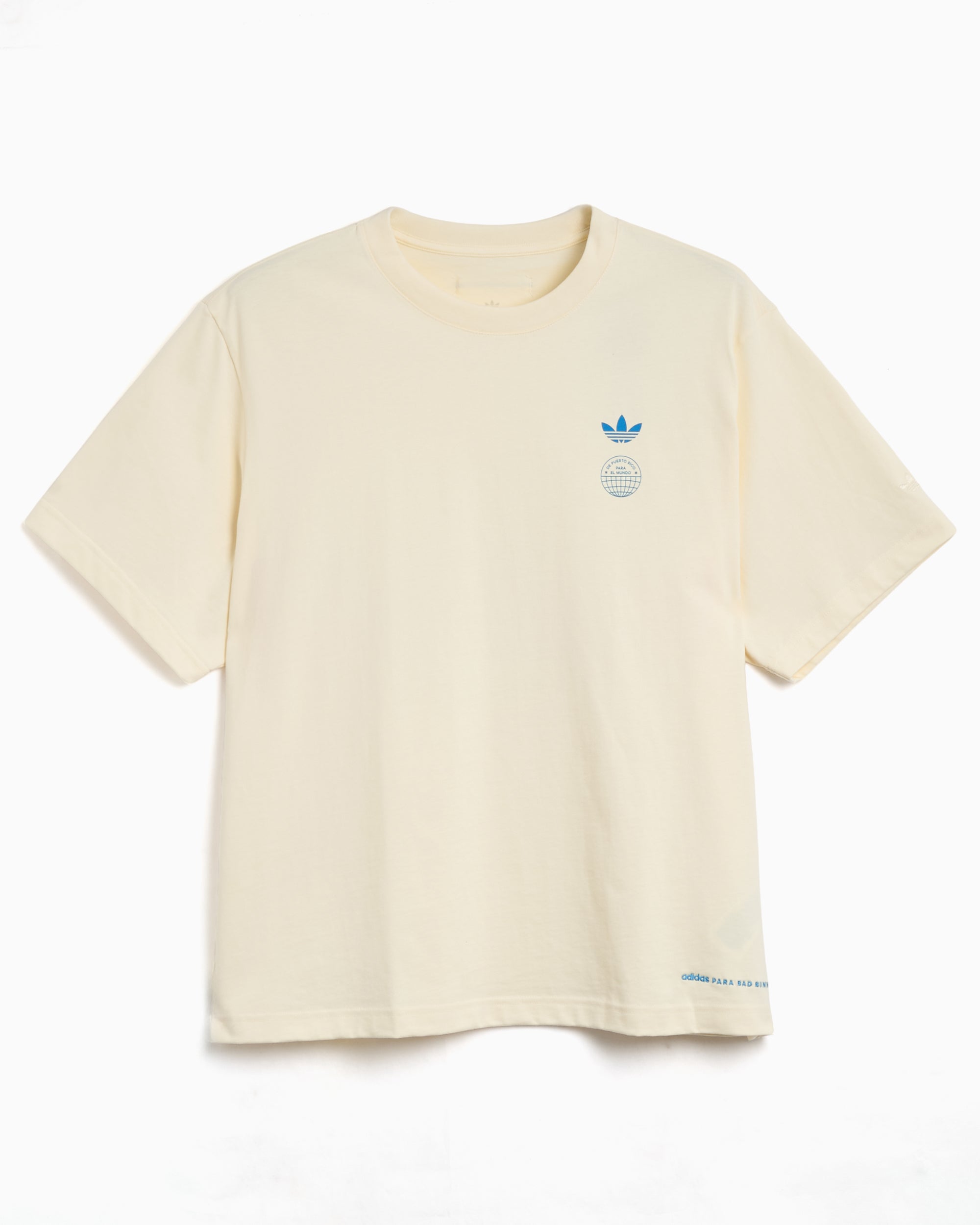 T-Shirts adidas Originals x Bad Bunny DTmF Tour Merch "Barcelona" Heavyweight Graphic Oversize Unisex T-Shirt - KW8065