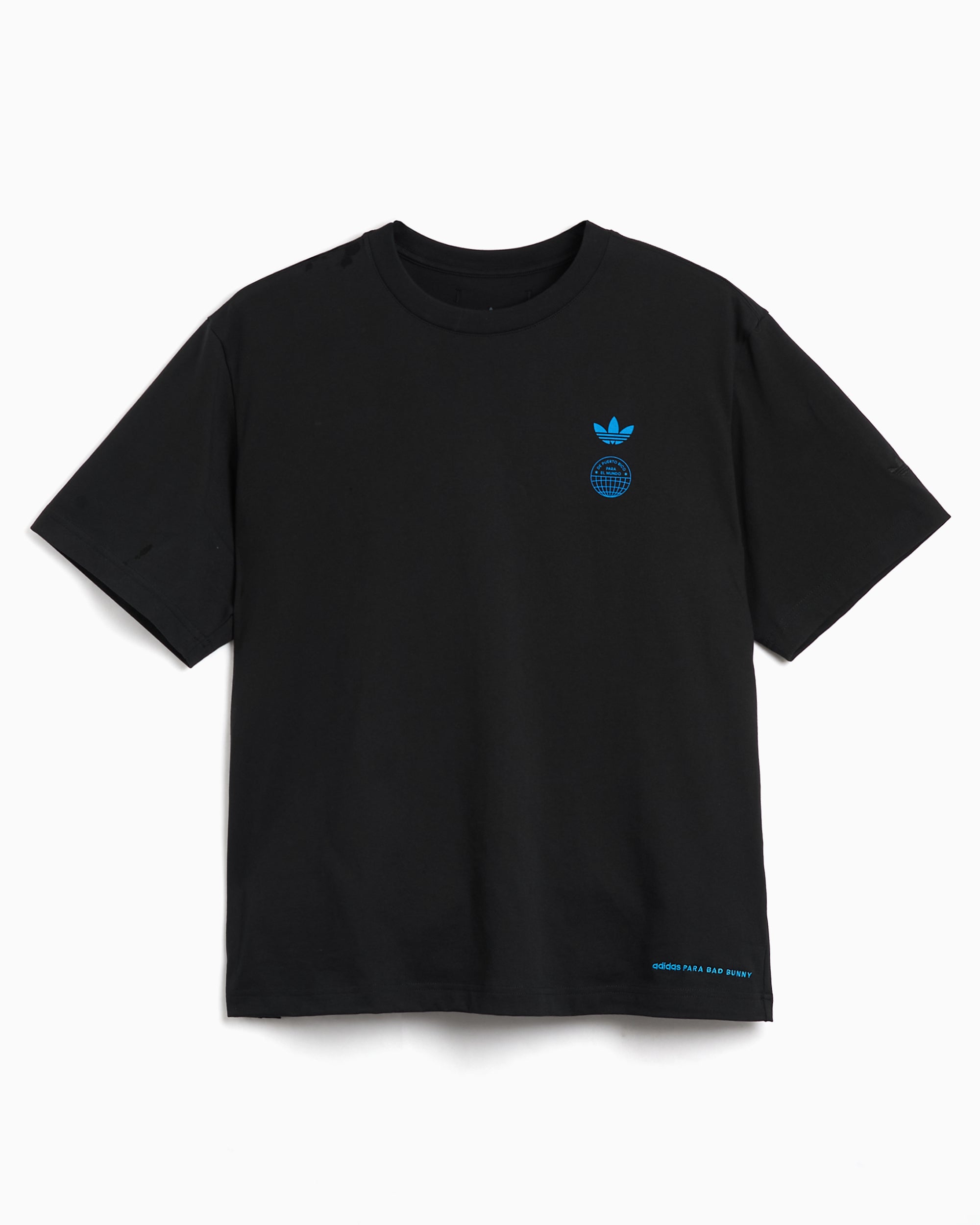 T-Shirts adidas Originals x Bad Bunny DTmF Tour Merch "Madrid" Heavyweight Graphic Oversize Unisex T-Shirt - KW8068