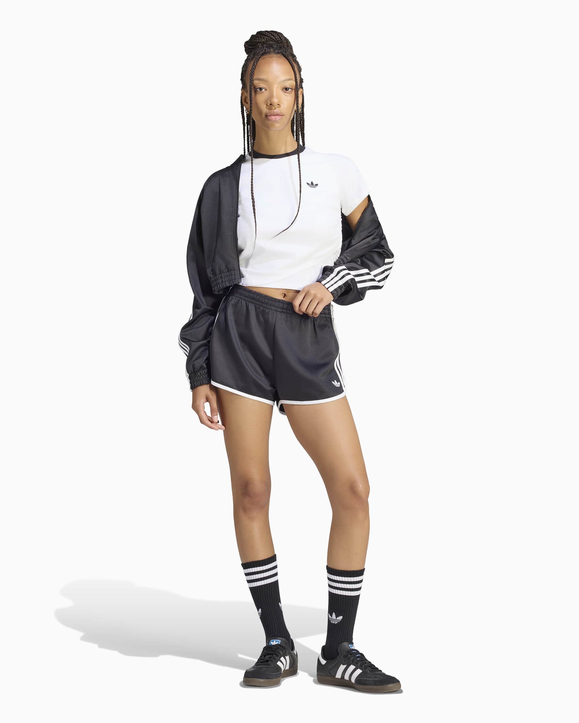 T-Shirts adidas Originals x JENNIE Adiluna Season 2 Slim Women's T-Shirt - LD4968