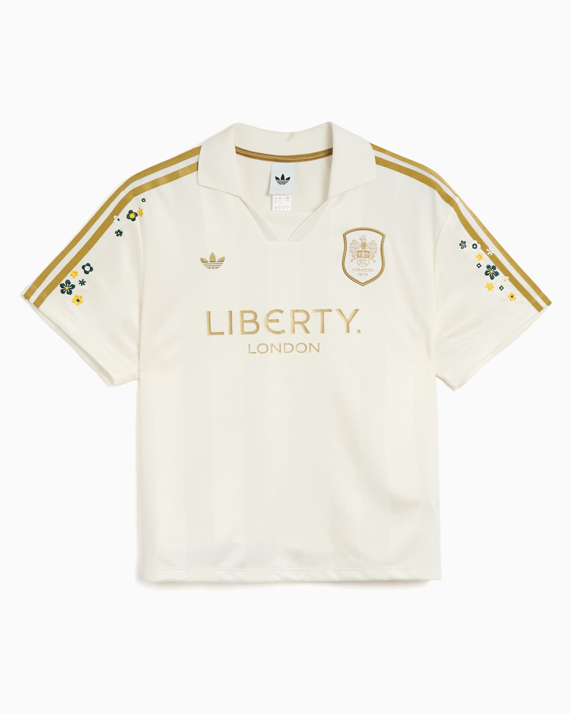 T-Shirts adidas Originals x Liberty London Logo Relaxed Women's Jersey T-Shirt - KF3309