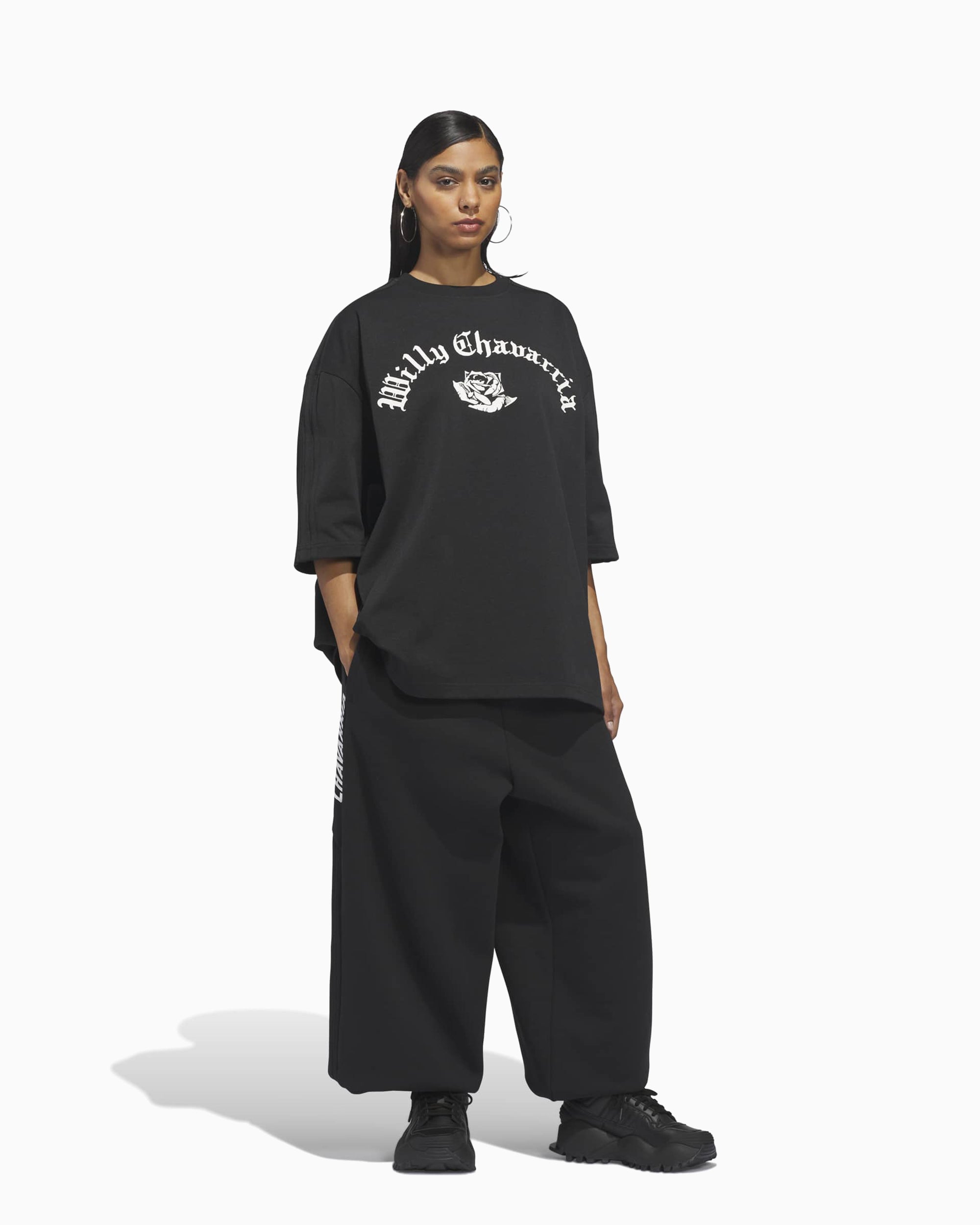 T-Shirts adidas Originals x Willy Chavarria Logo Oversize Unisex T-Shirt - KD9354