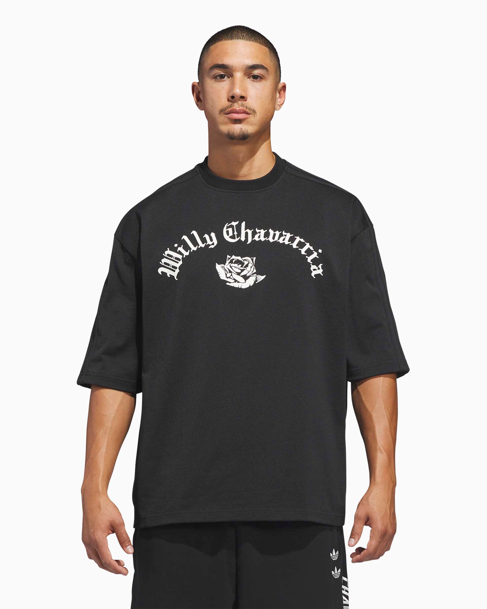 T-Shirts adidas Originals x Willy Chavarria Logo Oversize Unisex T-Shirt - KD9354