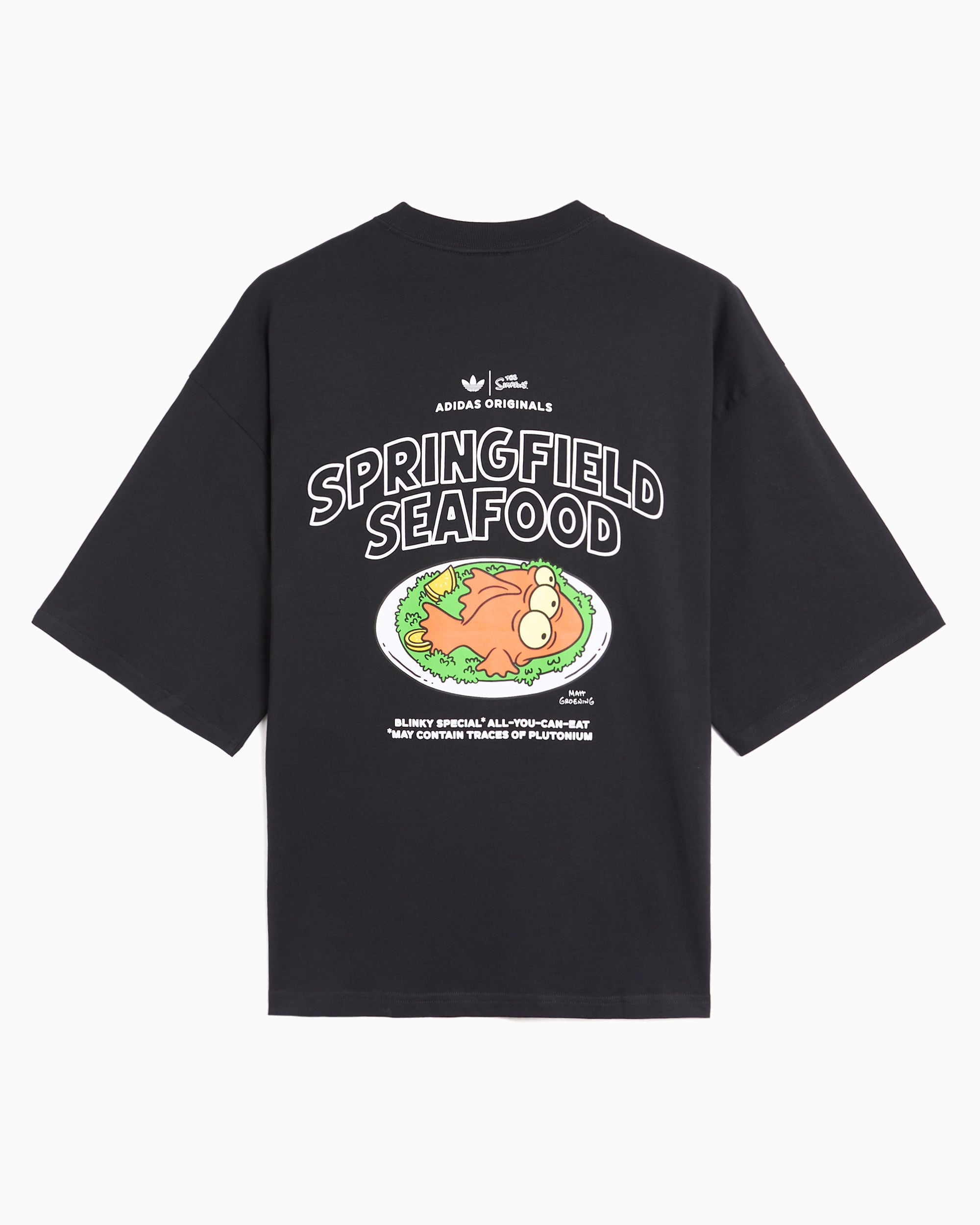 T-Shirts adidas x The Simpsons "Springfield Seafood" Graphic Relaxed Men's T-Shirt - LG5063