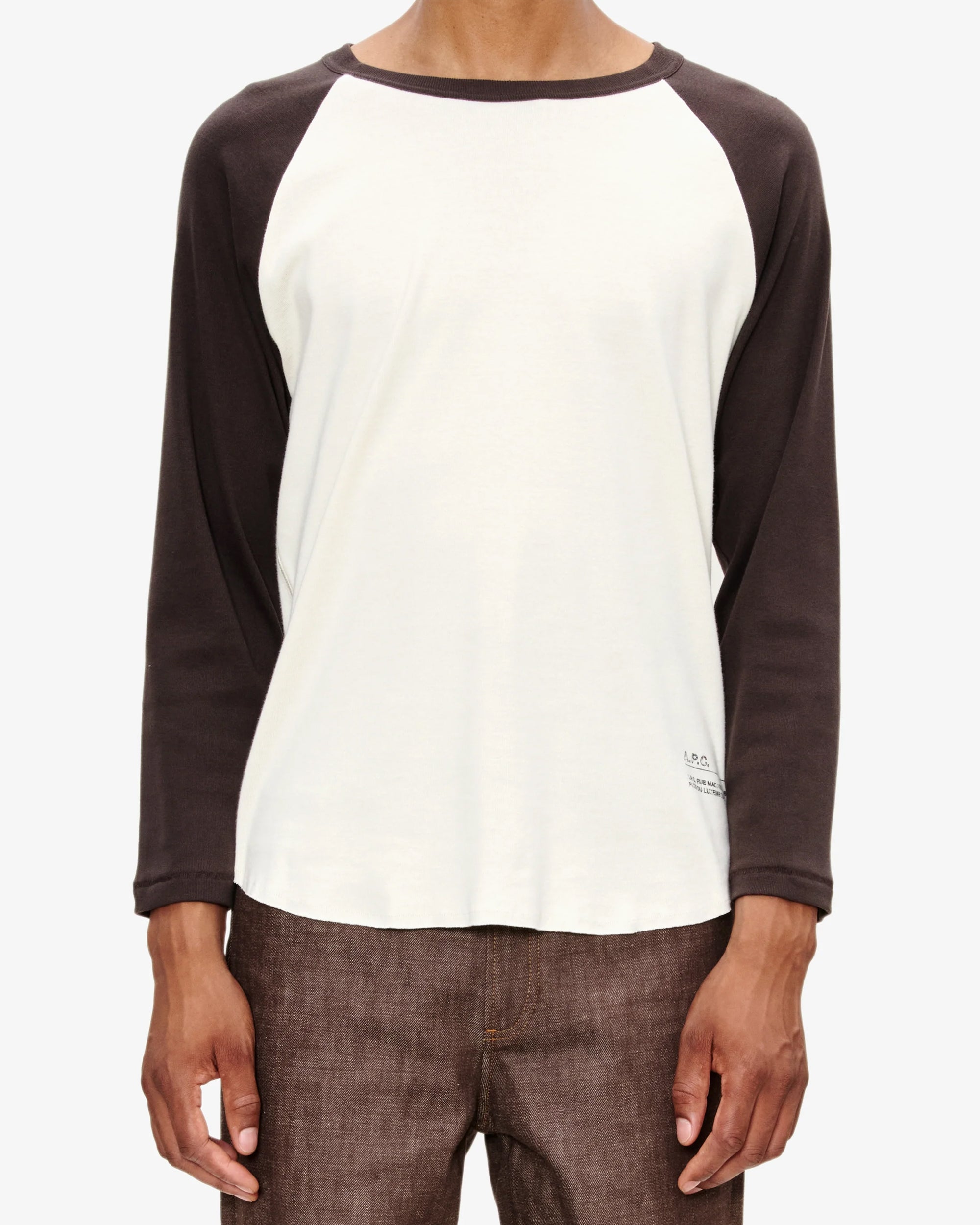 T-Shirts A.P.C. Contrasté Half-Sleeved Men's T-Shirt - COHMW-H26545-BLD