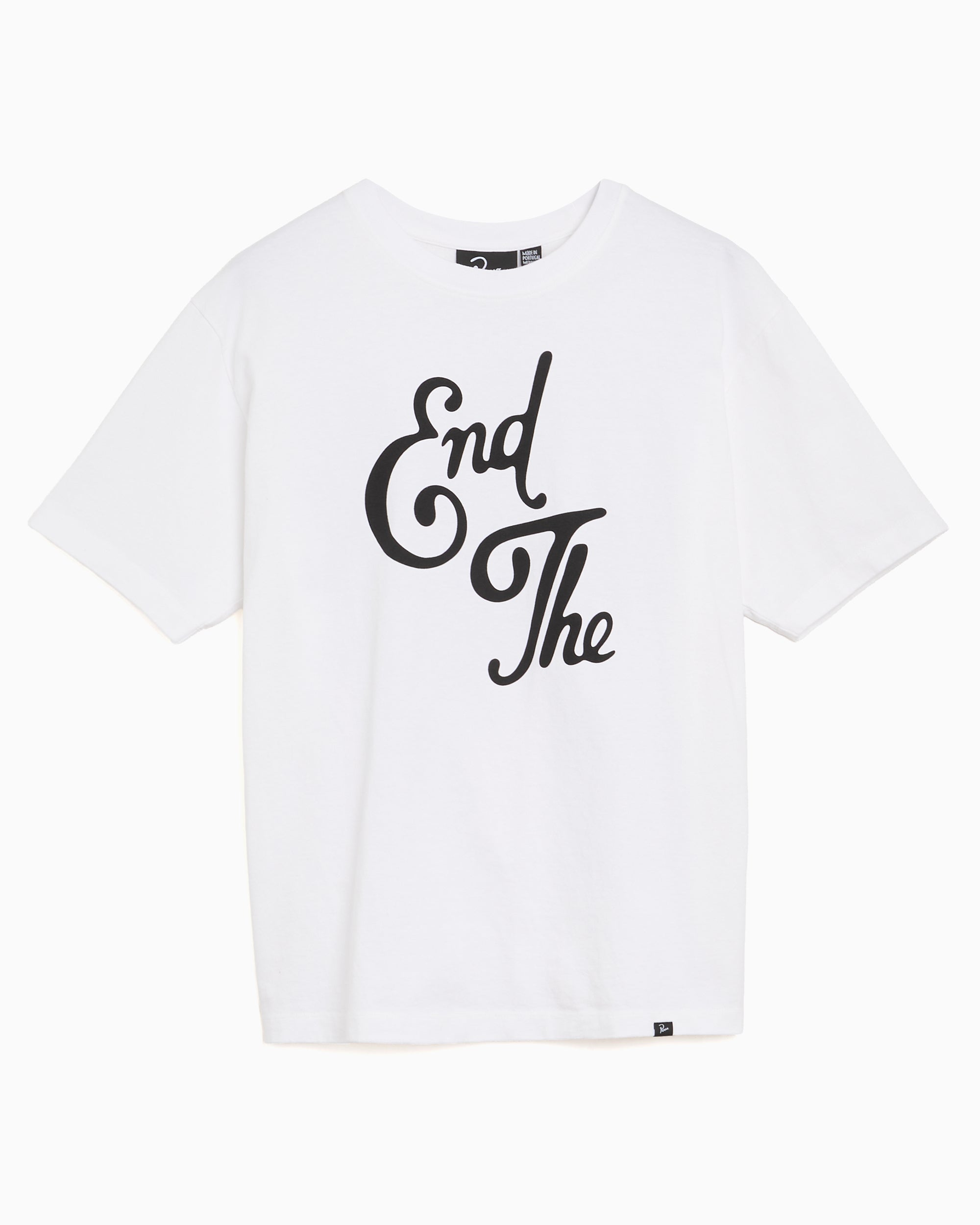 T-Shirts by Parra End The Loungechair Graphic Boxy Men's T-Shirt - 55160-WHITE