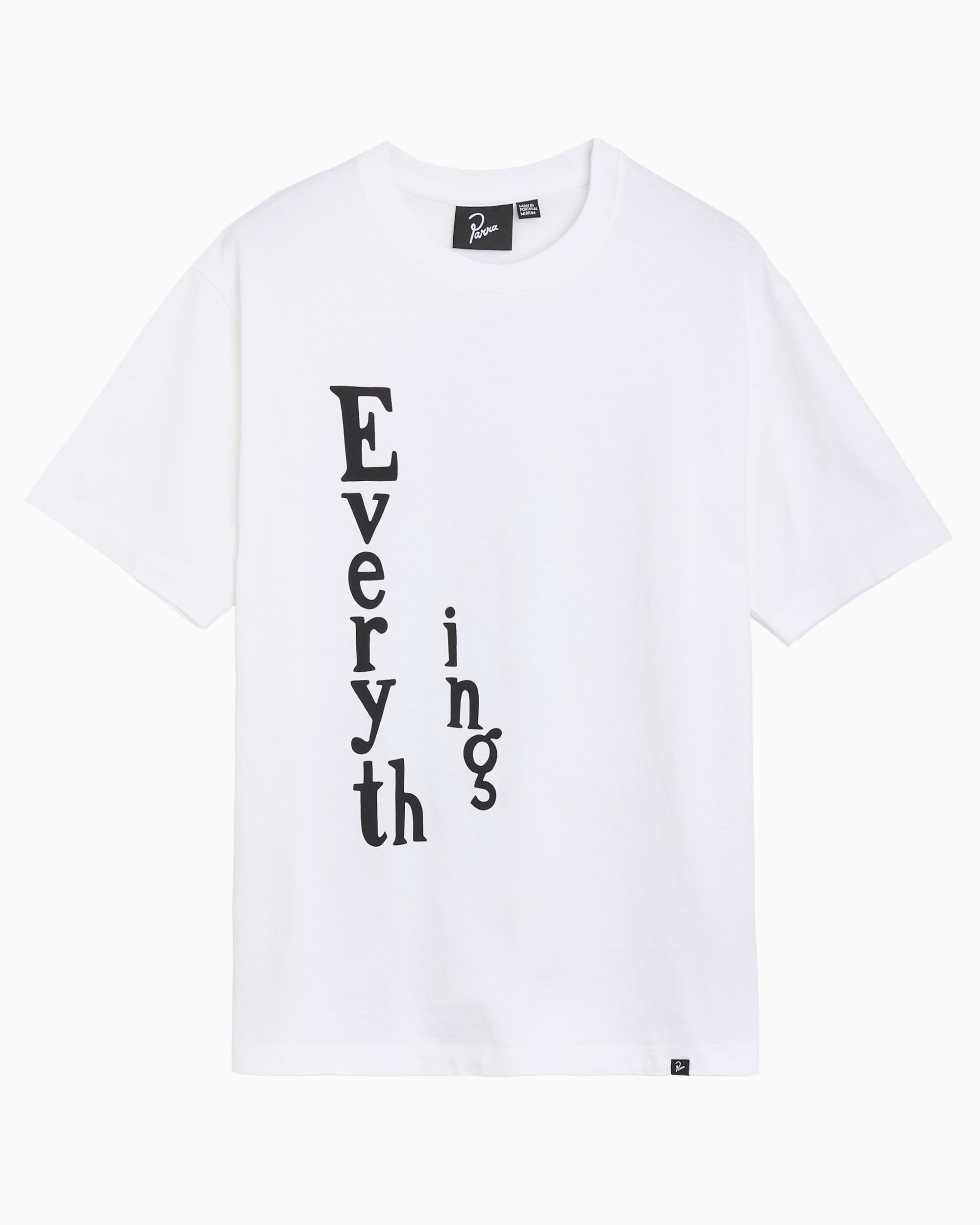 T-Shirts by Parra Everything Graphic Boxy Men's T-Shirt - 55280-WHITE