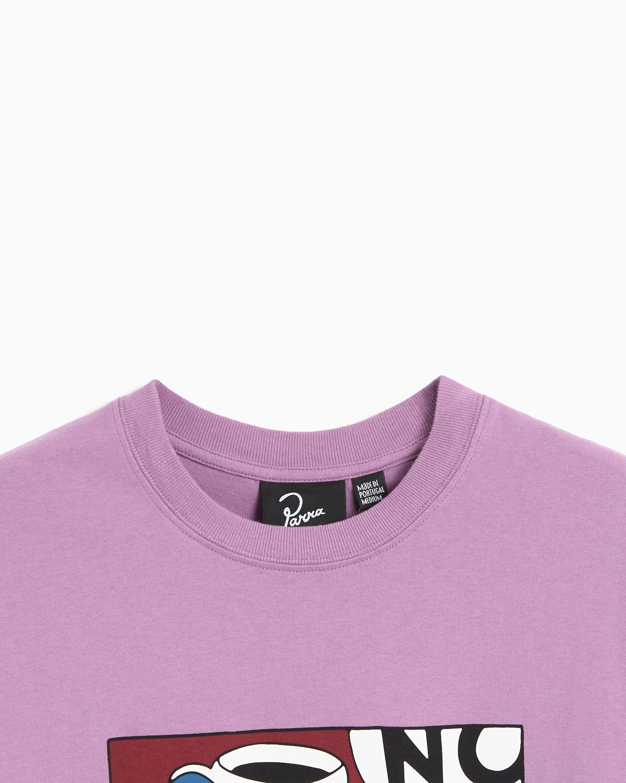 T-Shirts by Parra Not You Graphic Boxy Men's T-Shirt - 55350-PURPLE
