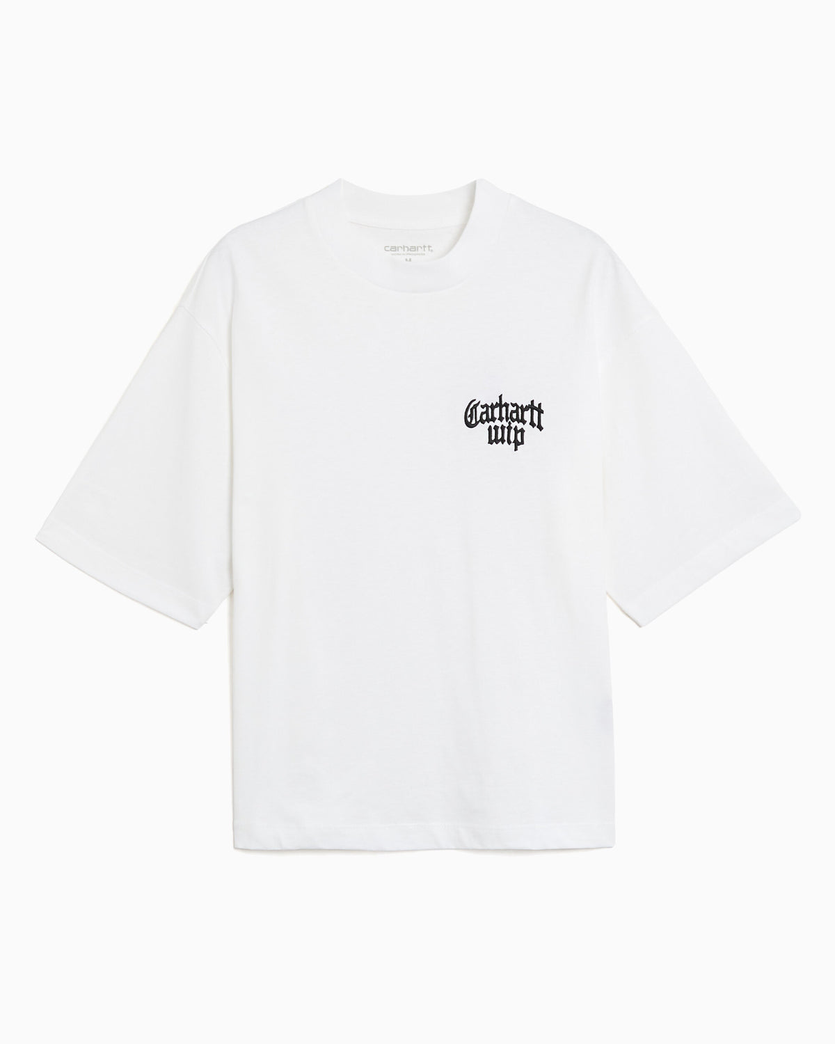 T-Shirts Carhartt WIP Blackletter Logo Boxy Women's T-Shirt - I037201-02XX