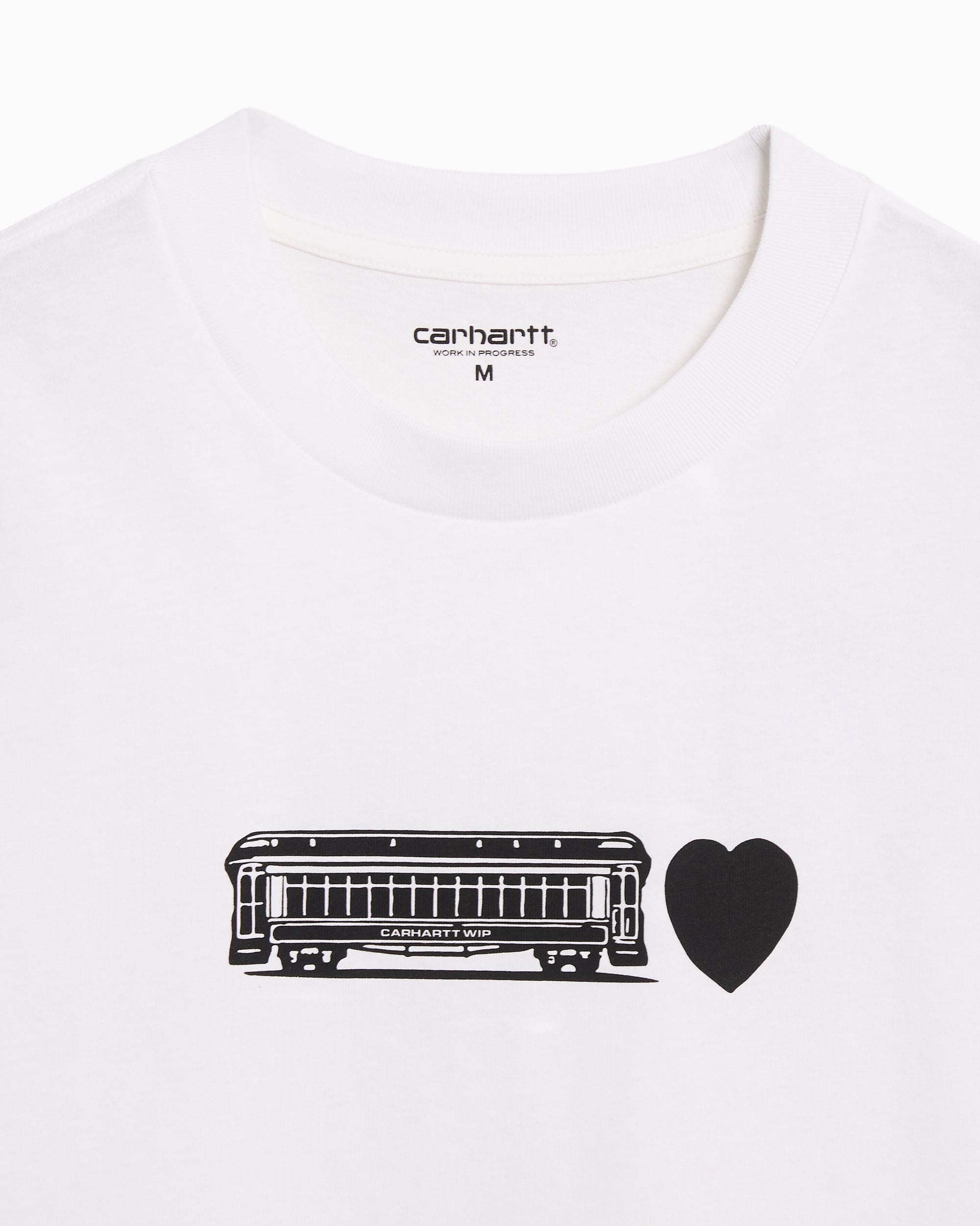 T-Shirts Carhartt WIP Deconstructed Label Graphic Relaxed Men's T-Shirt - I036008-02XX