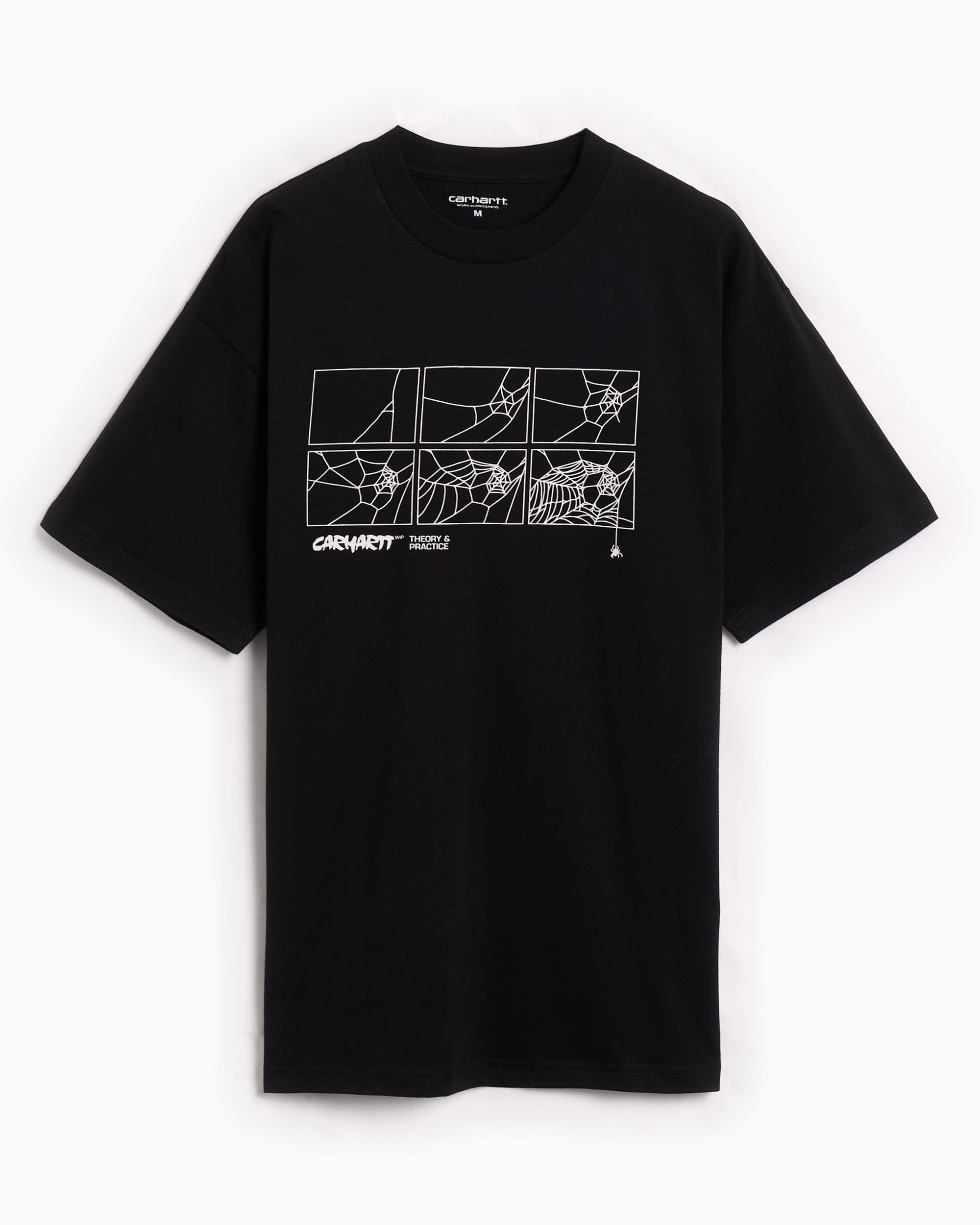 T-Shirts Carhartt WIP Theory And Practice Graphic Relaxed Unisex T-Shirt - I035501-89XX