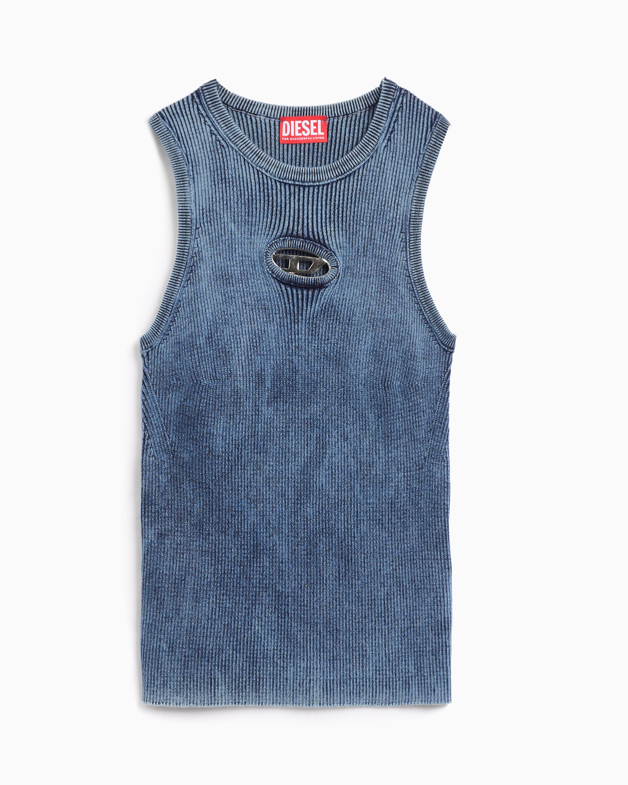 T-Shirts Diesel M-Anchor-A-SL Women's Knit T-Shirt Slim Women's T-Shirt - A14817-0ANAH-8AT