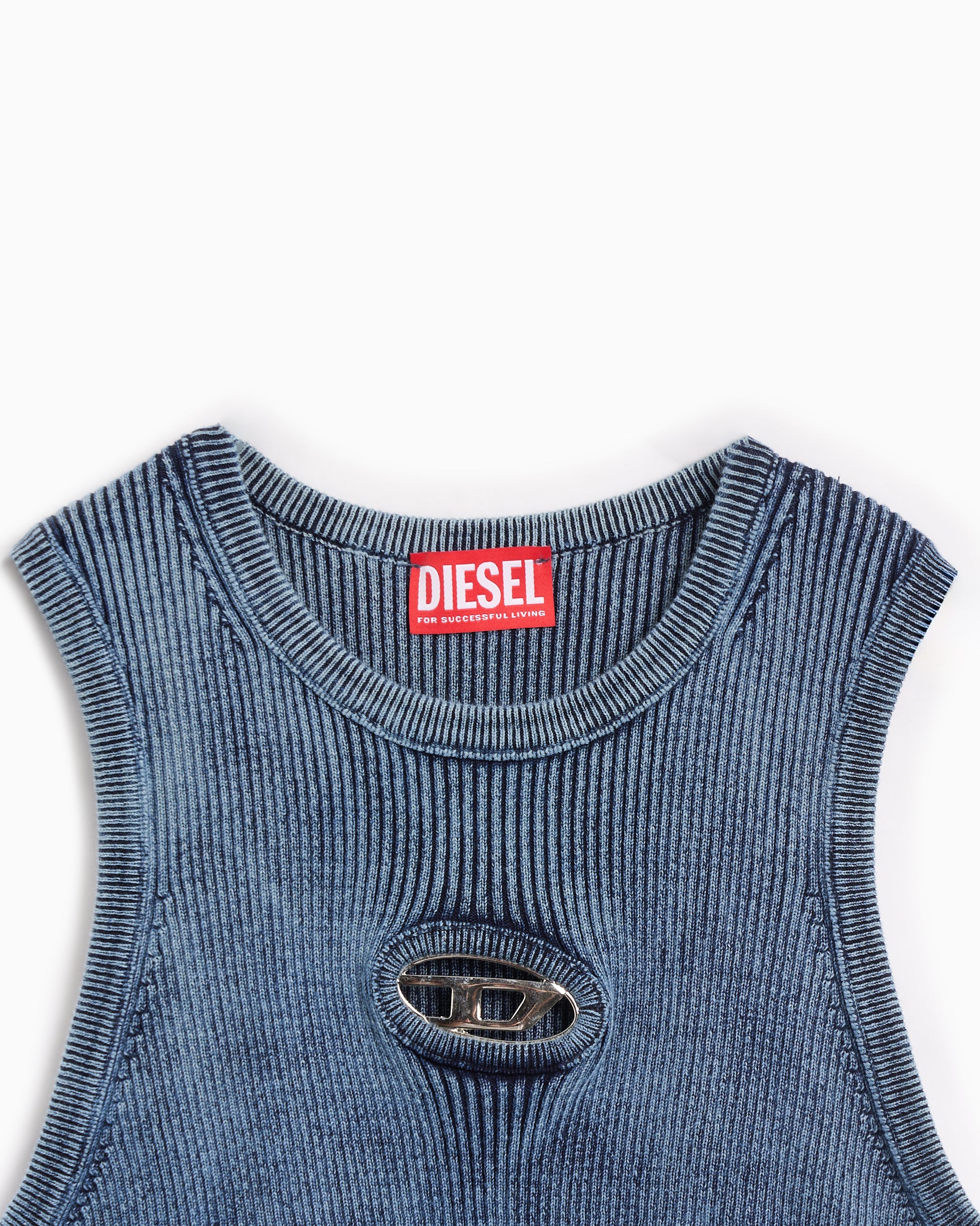 T-Shirts Diesel M-Anchor-A-SL Women's Knit T-Shirt Slim Women's T-Shirt - A14817-0ANAH-8AT