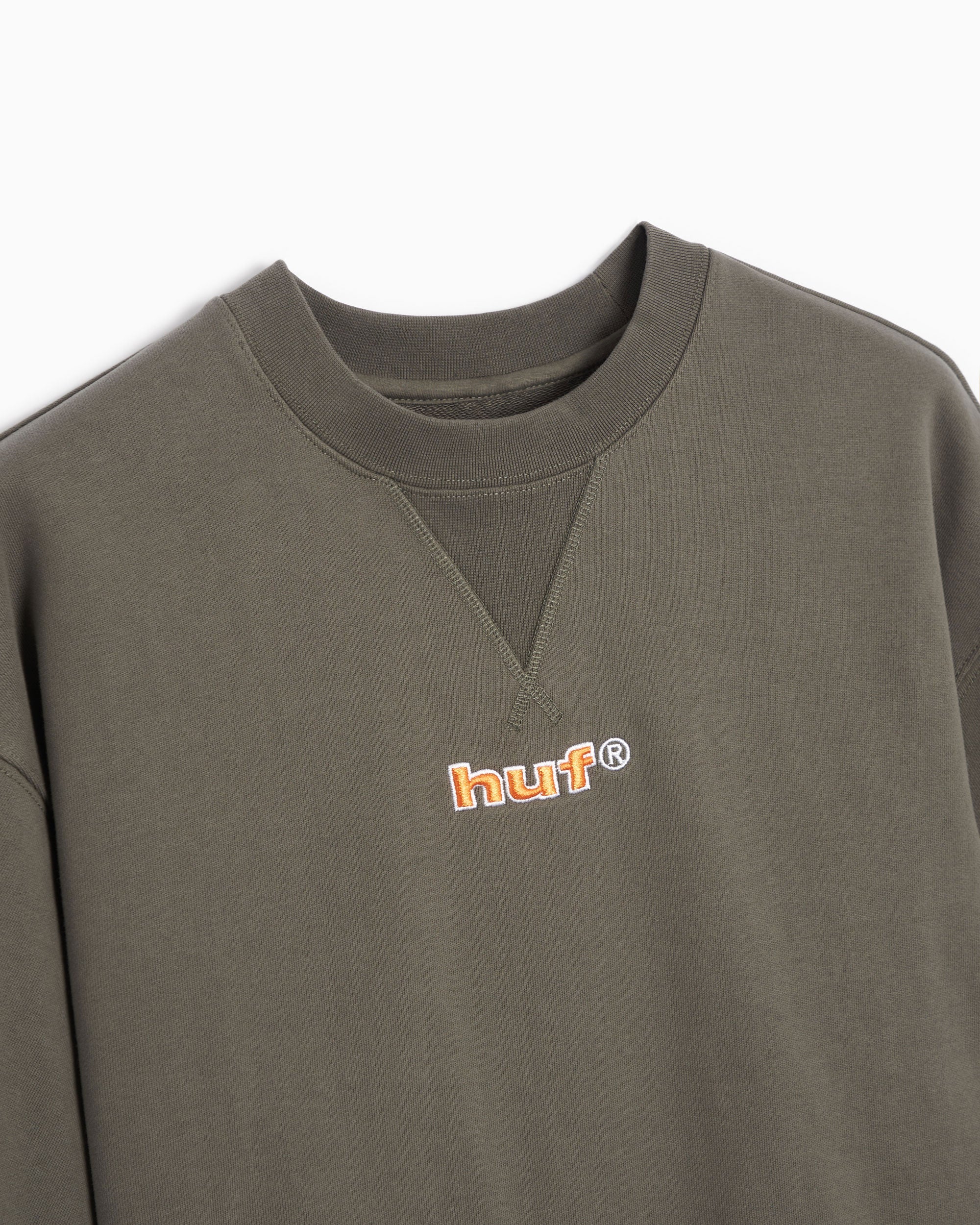 T-Shirts HUF Varsity Women's French Terry T-Shirt Women's T-Shirt - WFL0014-GUNMT