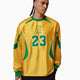 Jersey T-Shirt con logo Relaxed a maniche lunghe Jordan Brasil Goalkeeper per uomo