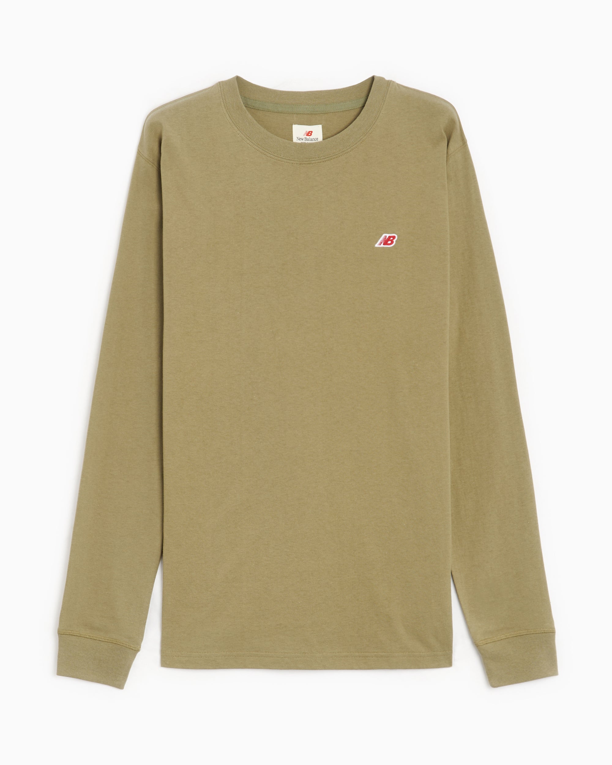 T-Shirts MADE in USA New Balance Made in USA Men's Core Long Sleeve T-Shirt Men's T-Shirt - MT21542-TCO