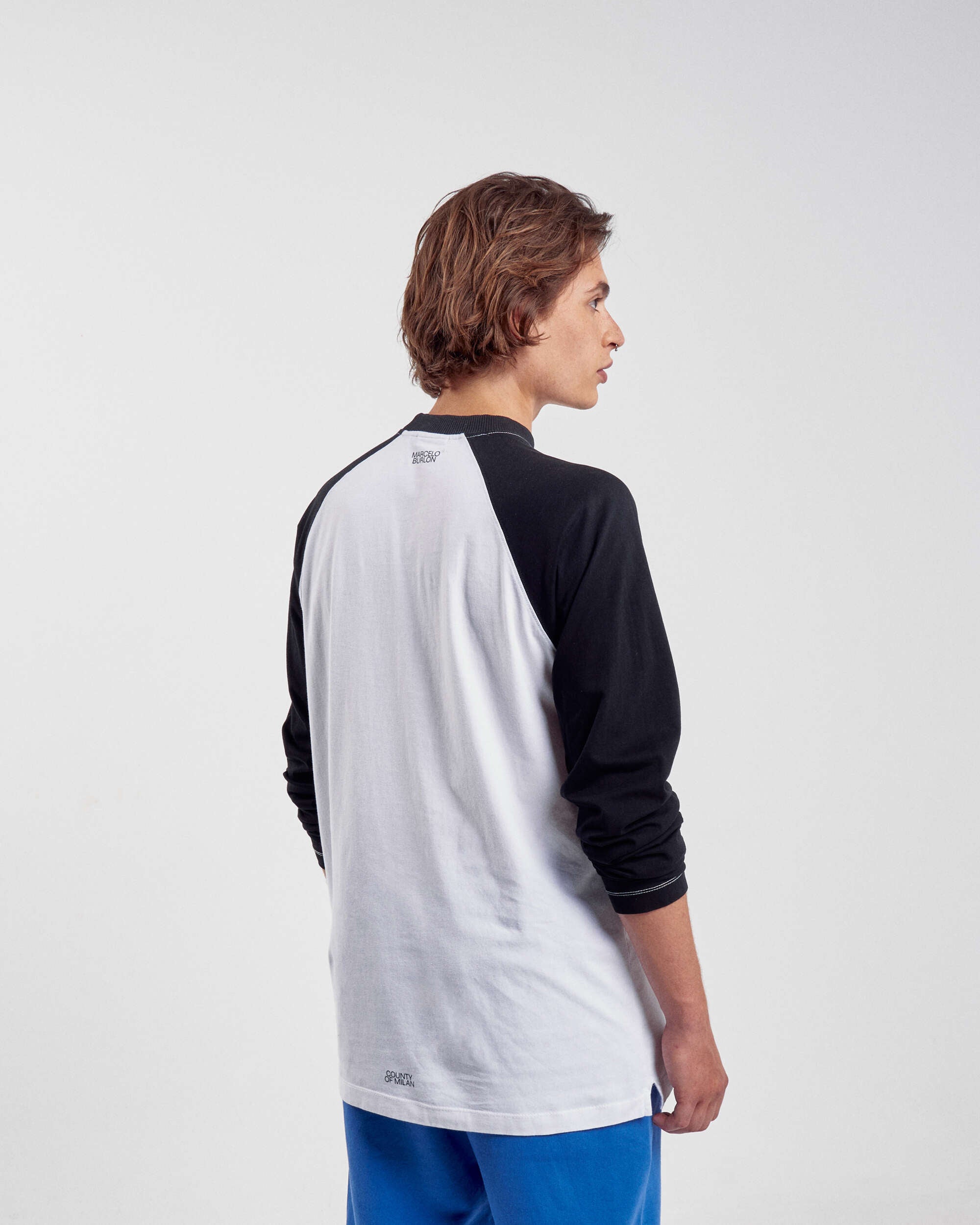 T-Shirts Marcelo Burlon County of Milan LS Men's T-Shirt Men's T-Shirt - CMAB043F21JER0020109