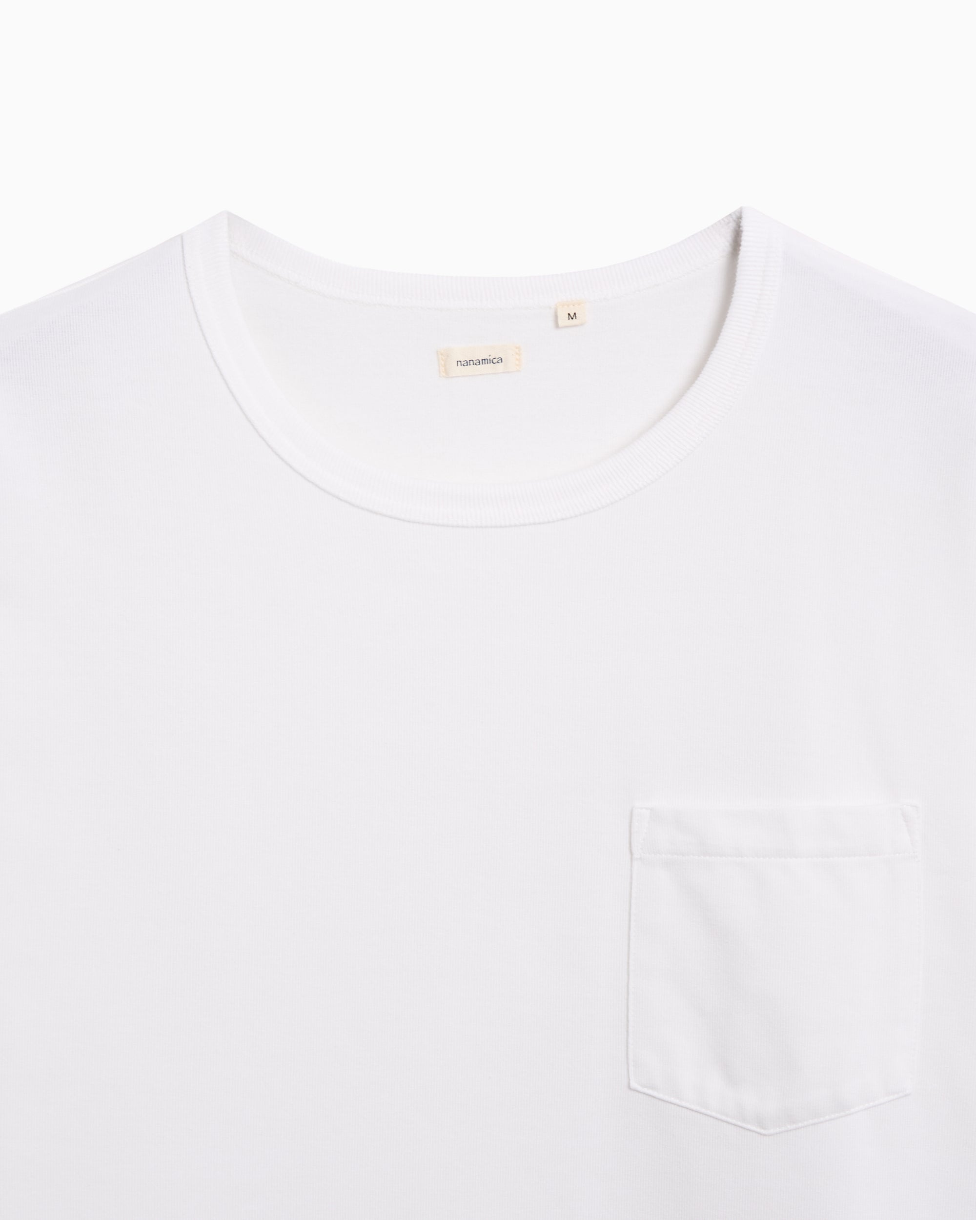 T-Shirts nanamica Coolmax Men's T-Shirt - S25SI114E-W