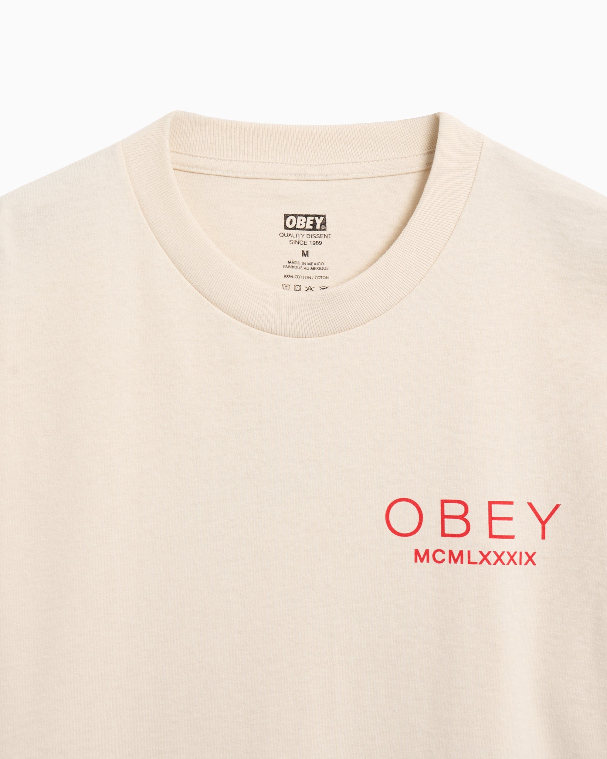 T-Shirts OBEY Clothing Bella Maximus Graphic Men's T-Shirt - 165264142-CRM