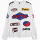 Maglietta con grafica a maniche lunghe Patta Sponsor Jersey per uomo