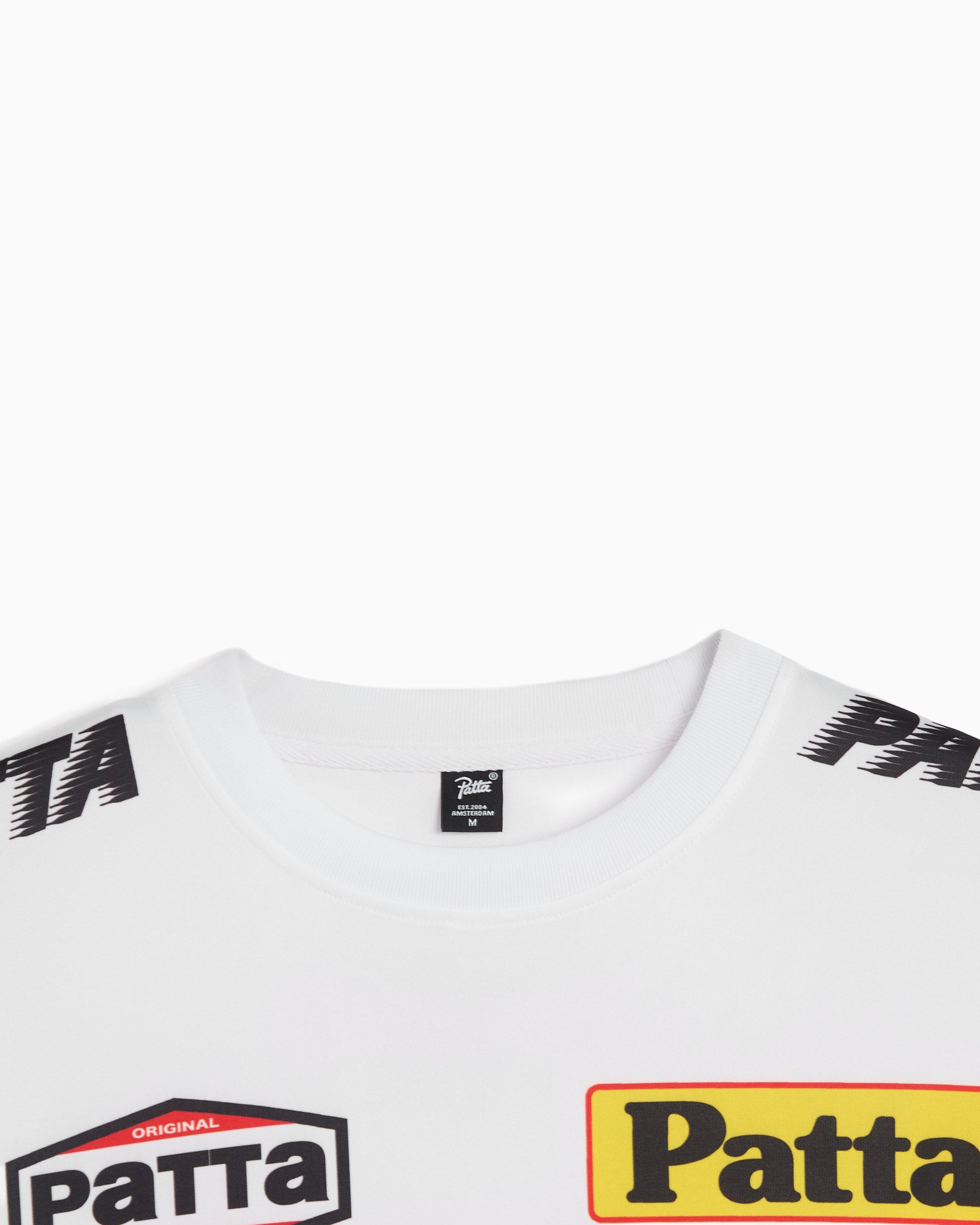 T-Shirts Patta Sponsor Jersey Graphic Long-Sleeved Men's T-Shirt - POC-SS26-1050-299-0015-002