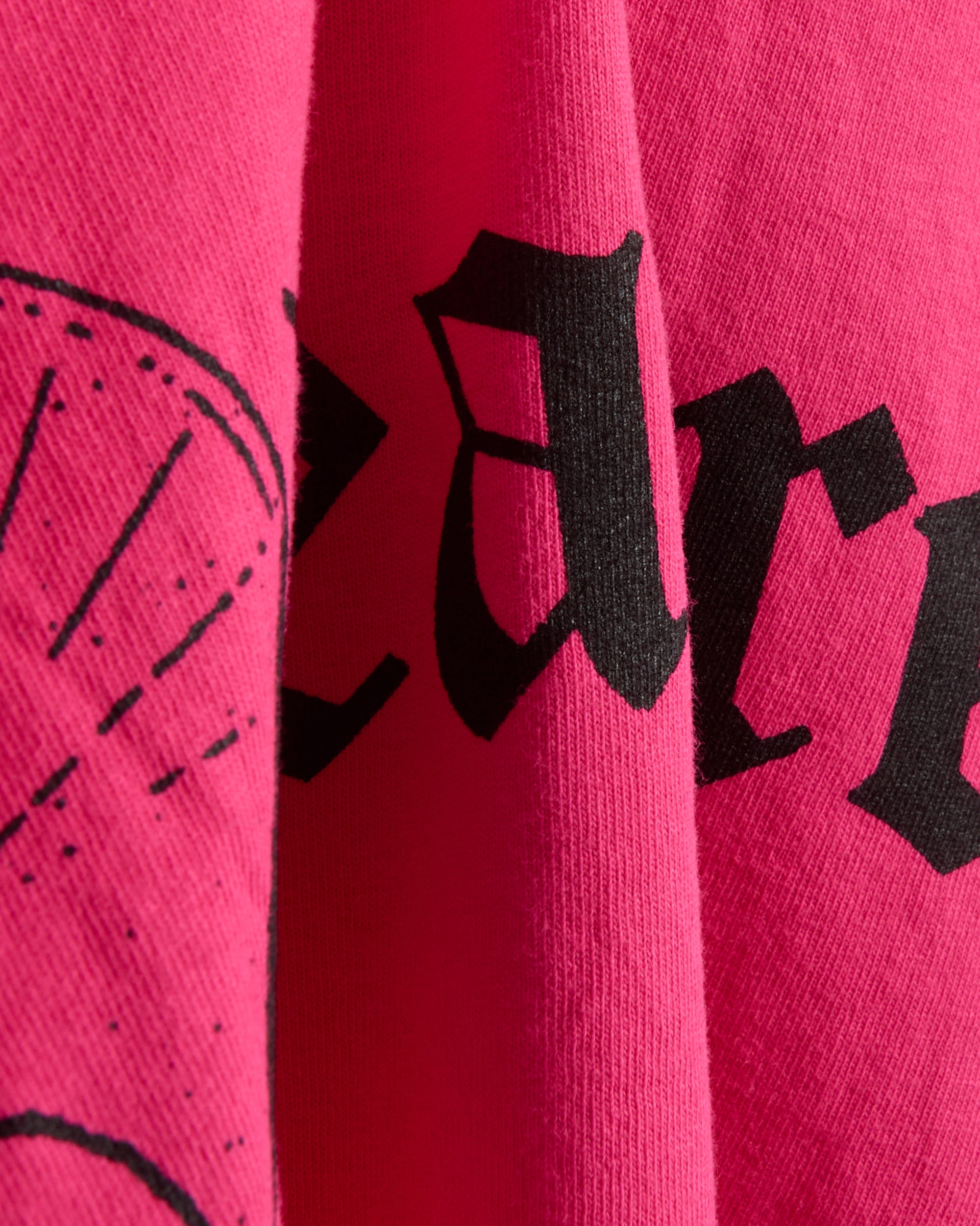 T-Shirts Pleasures Axed Men's T-Shirt Men's T-Shirt - P24W036-FUCHSIA