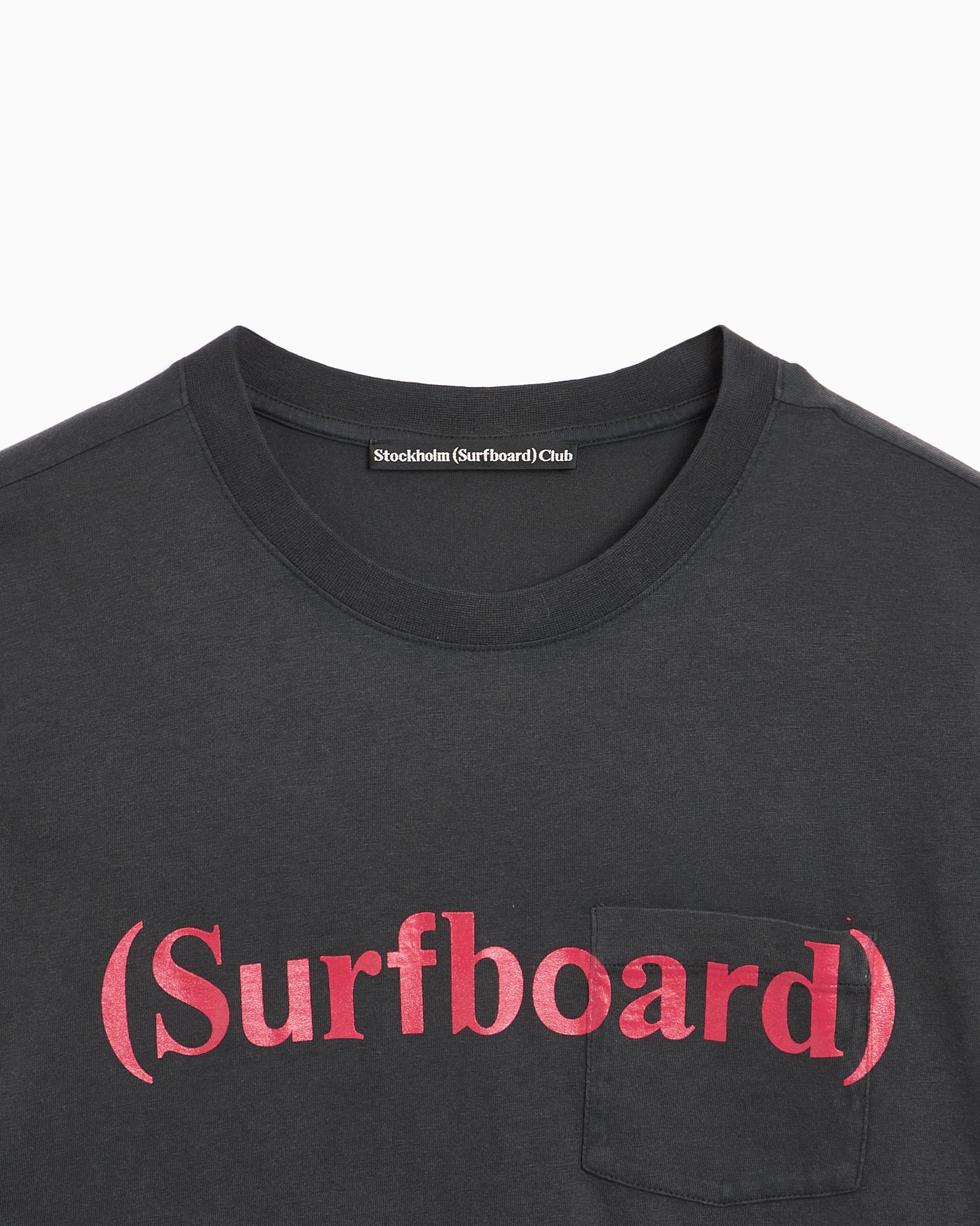 T-Shirts Stockholm (Surfboard) Club Pocket Men's T-Shirt​ Men's T-Shirt - U1000172-Black