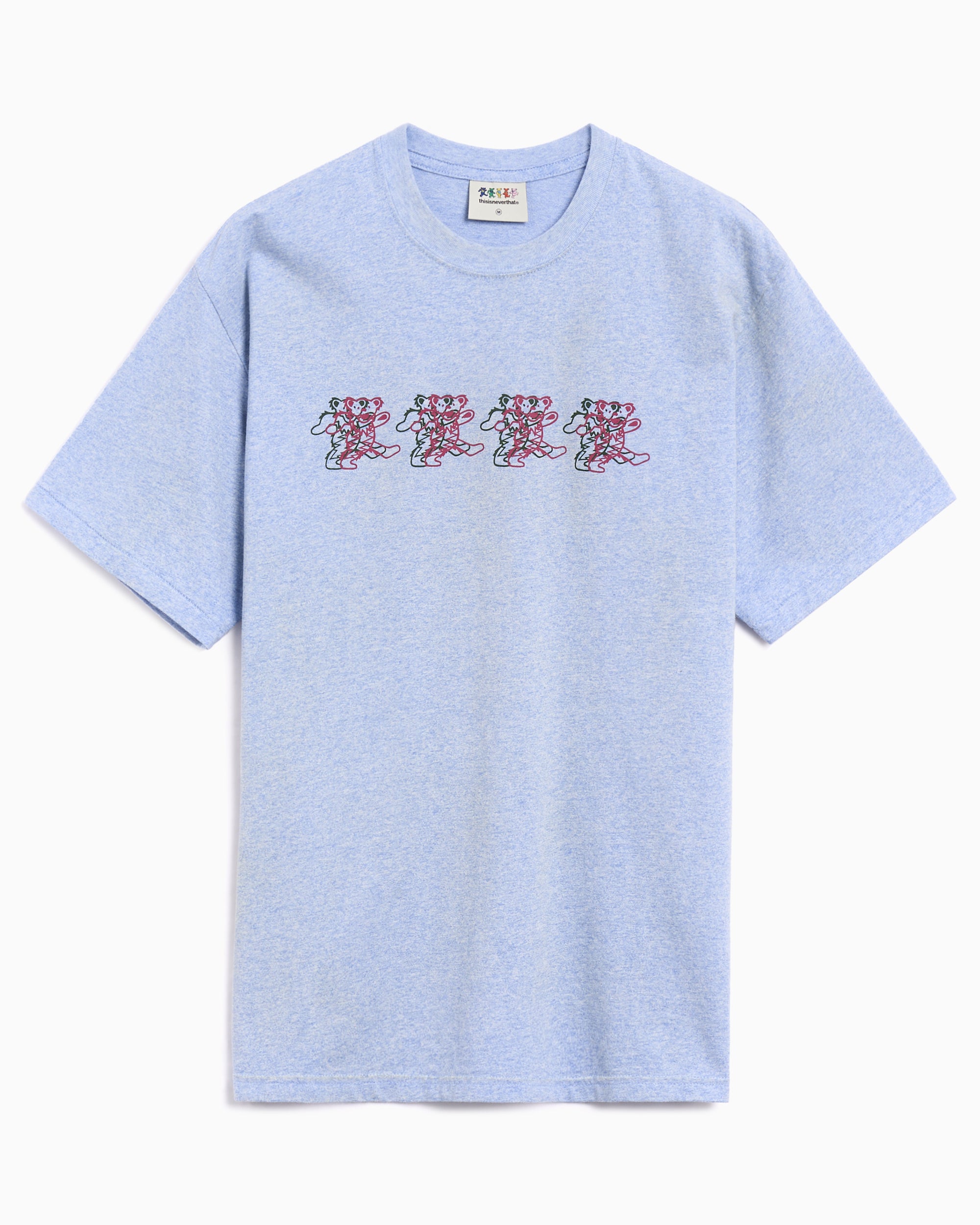 T-Shirts thisisneverthat® x Grateful Dead Overlap Lightning Bears Men's T-Shirt - GD251TTSST03-BLHEG