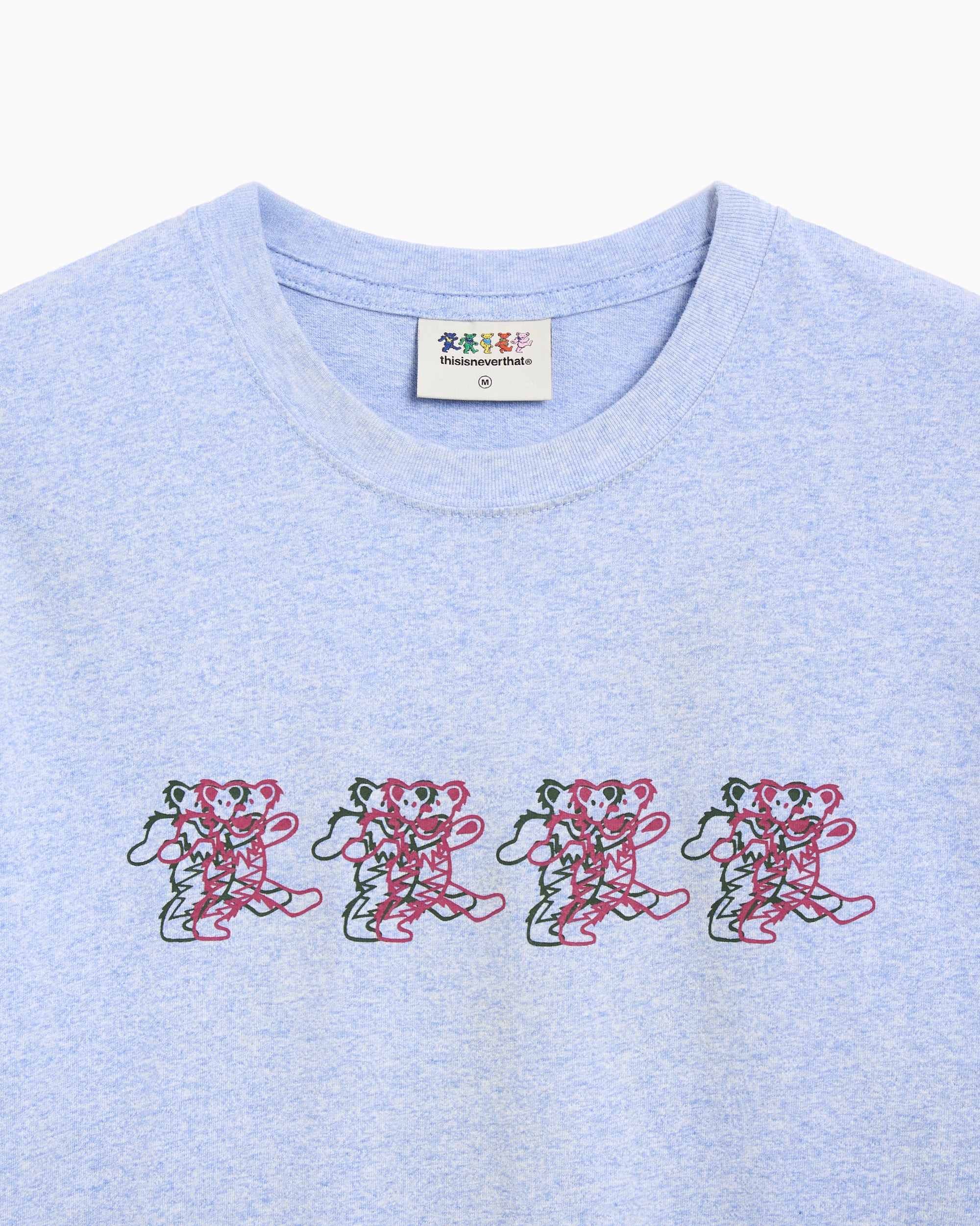 T-Shirts thisisneverthat® x Grateful Dead Overlap Lightning Bears Men's T-Shirt - GD251TTSST03-BLHEG