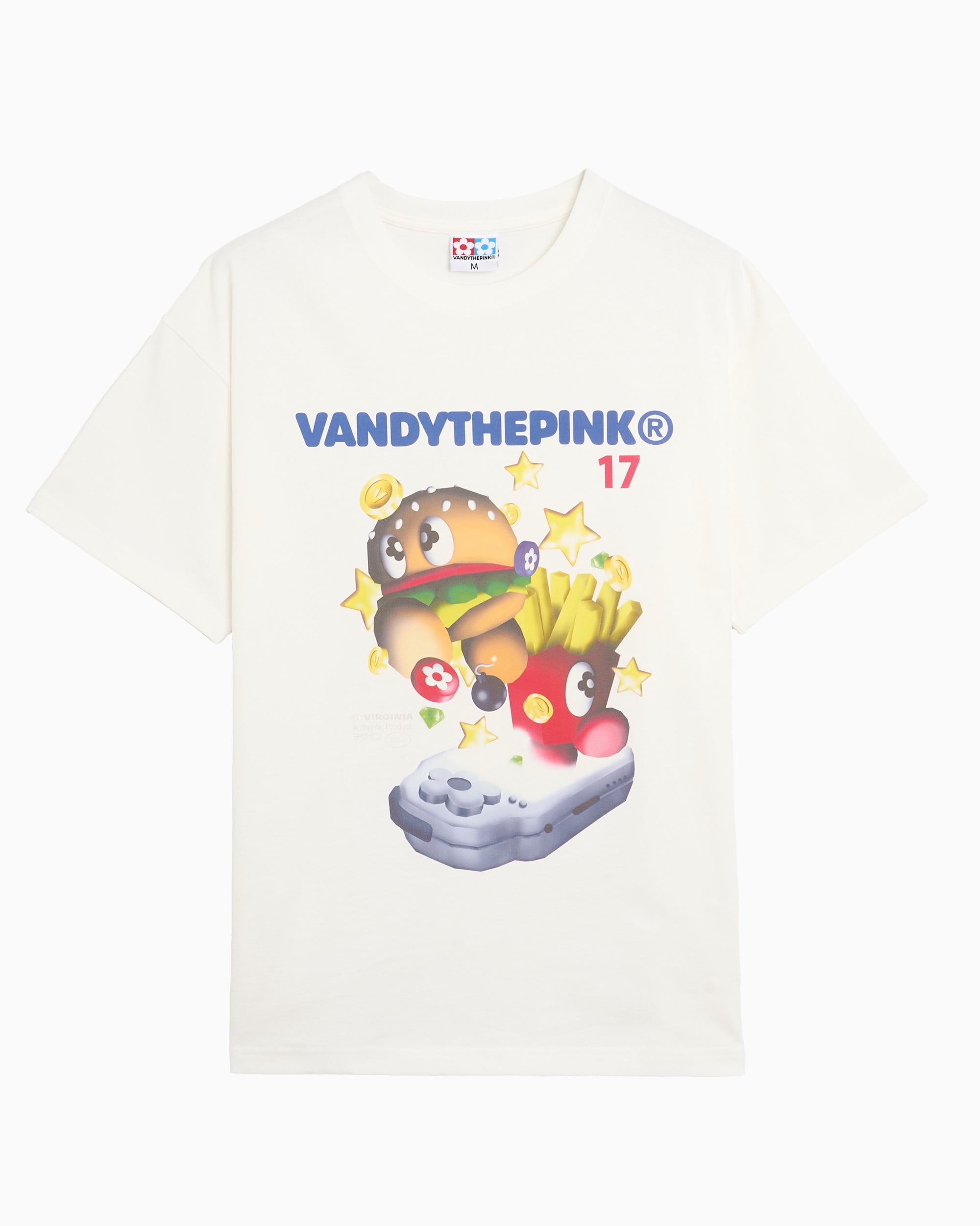 T-Shirts VANDYTHEPINK Pixel Character Graphic Relaxed Men's T-Shirt - VD1098-101