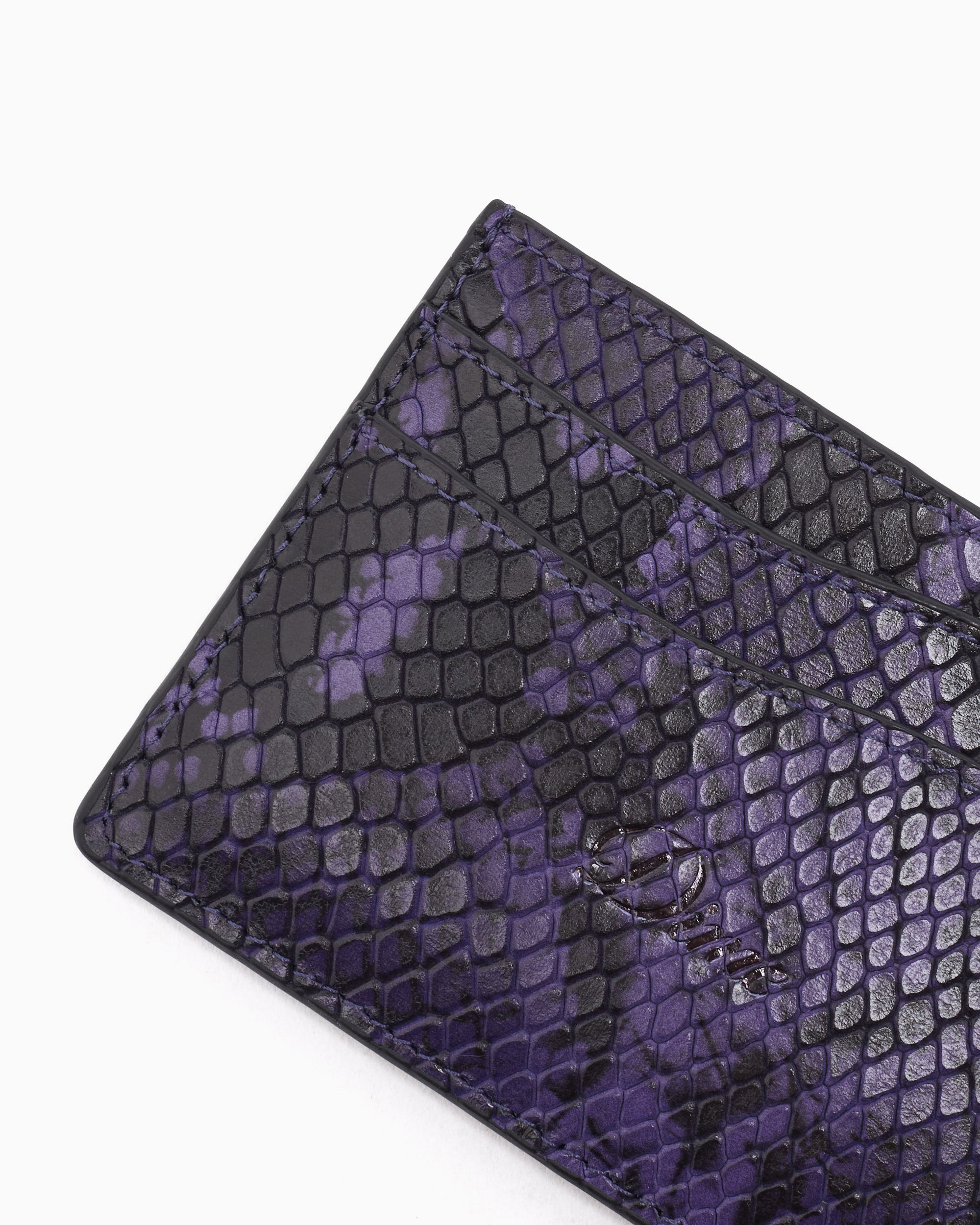 Wallets Dime MTL Embossed Unisex Wallet - DIMESP2528PUR