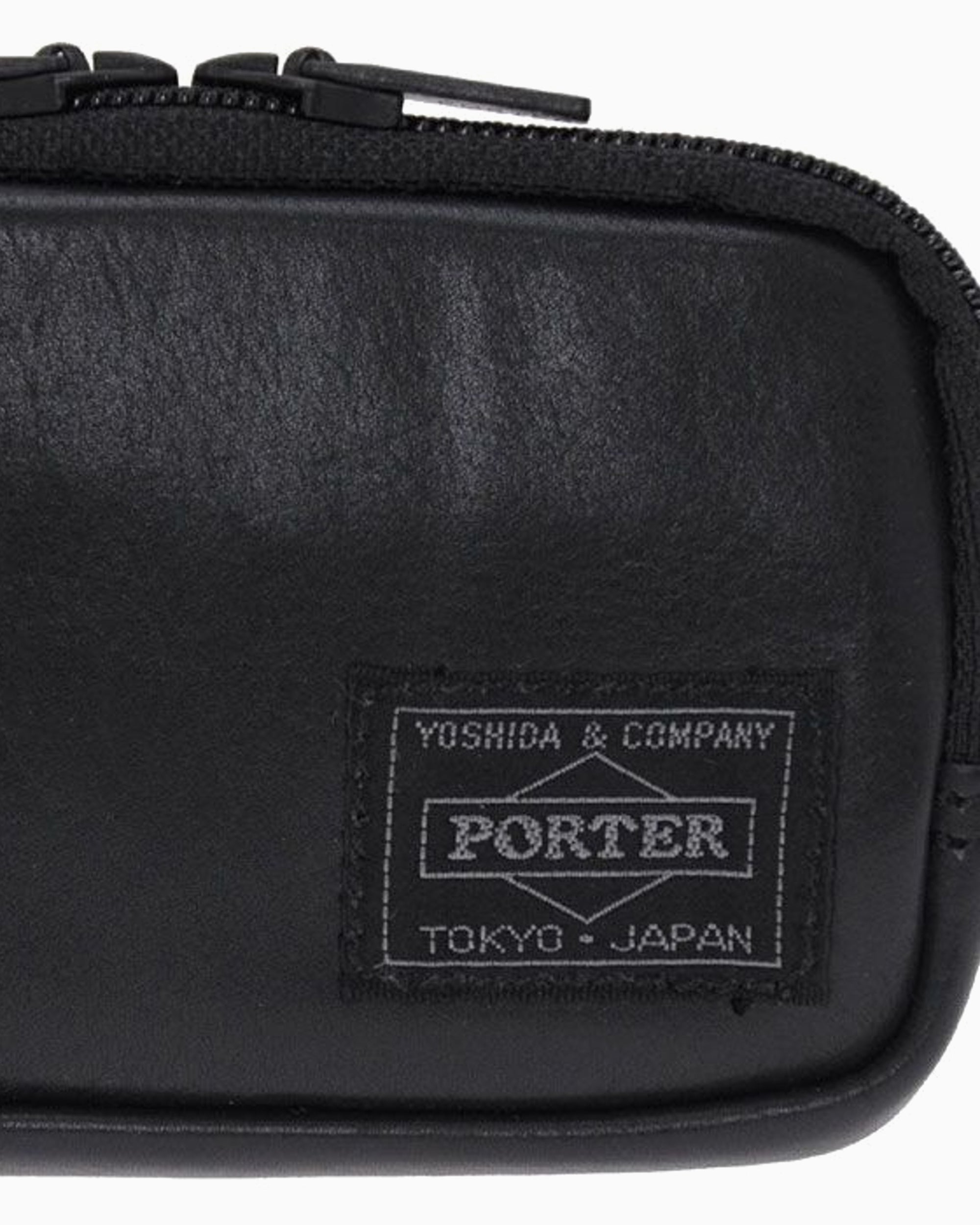Wallets Porter-Yoshida & Co. Aloof Unisex Coin Purse - 023-03763-BLACK